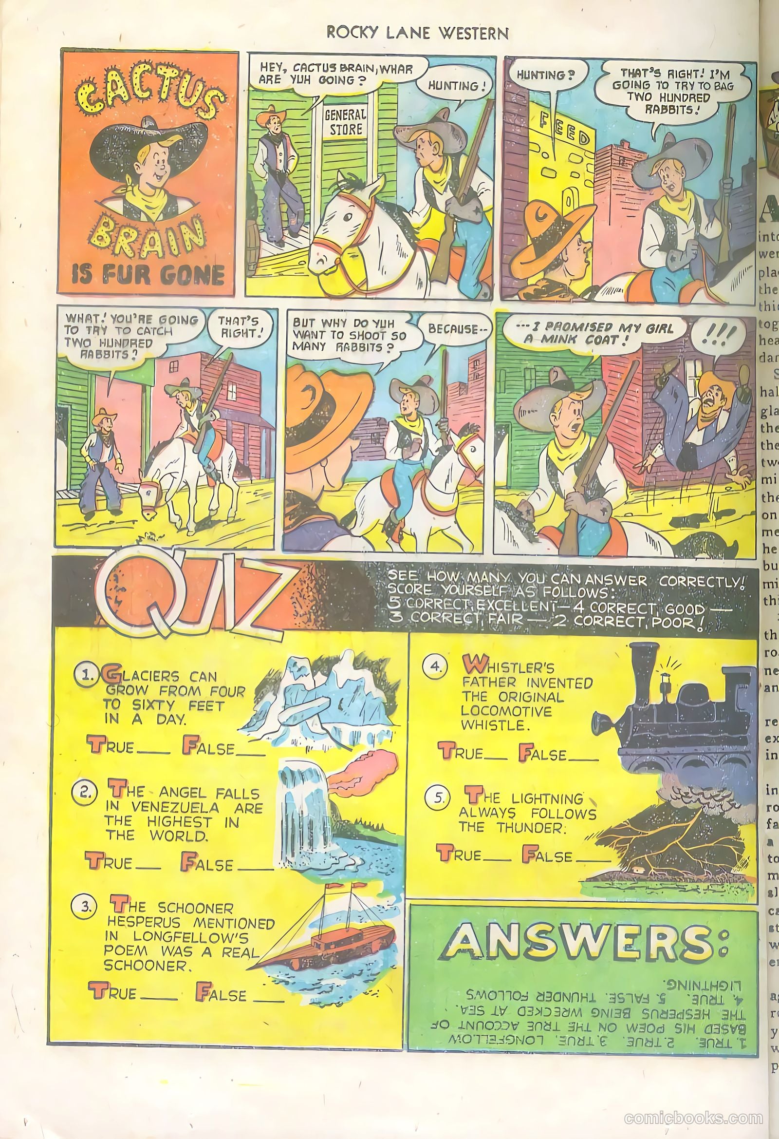 Rocky Lane Western #36 — page 24 of 36