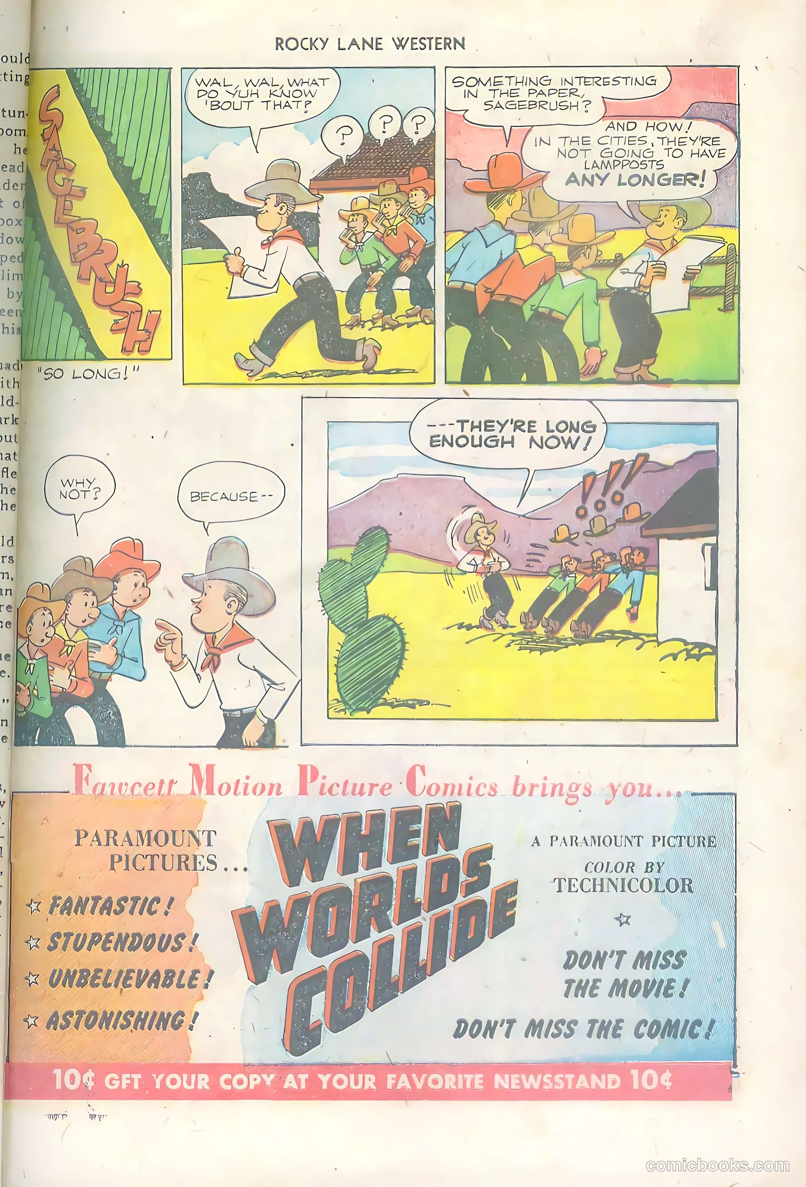 Rocky Lane Western #36 — page 27 of 36