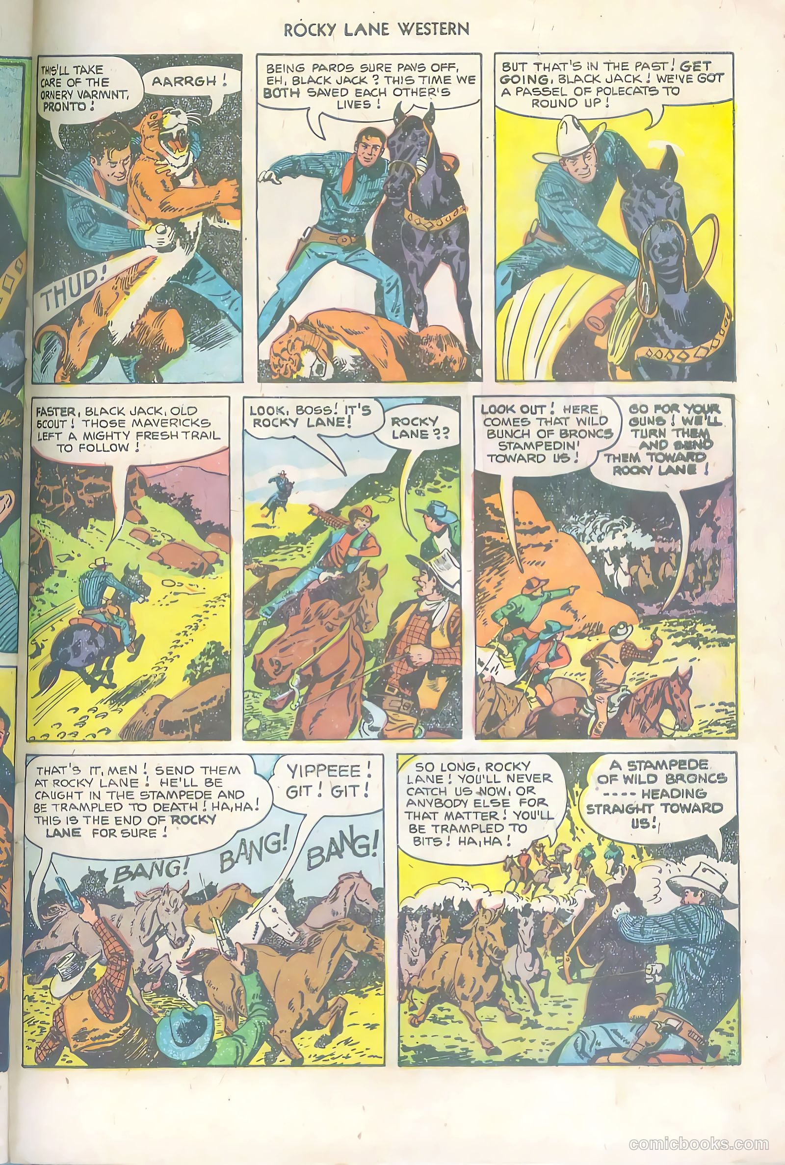 Rocky Lane Western #36 — page 29 of 36