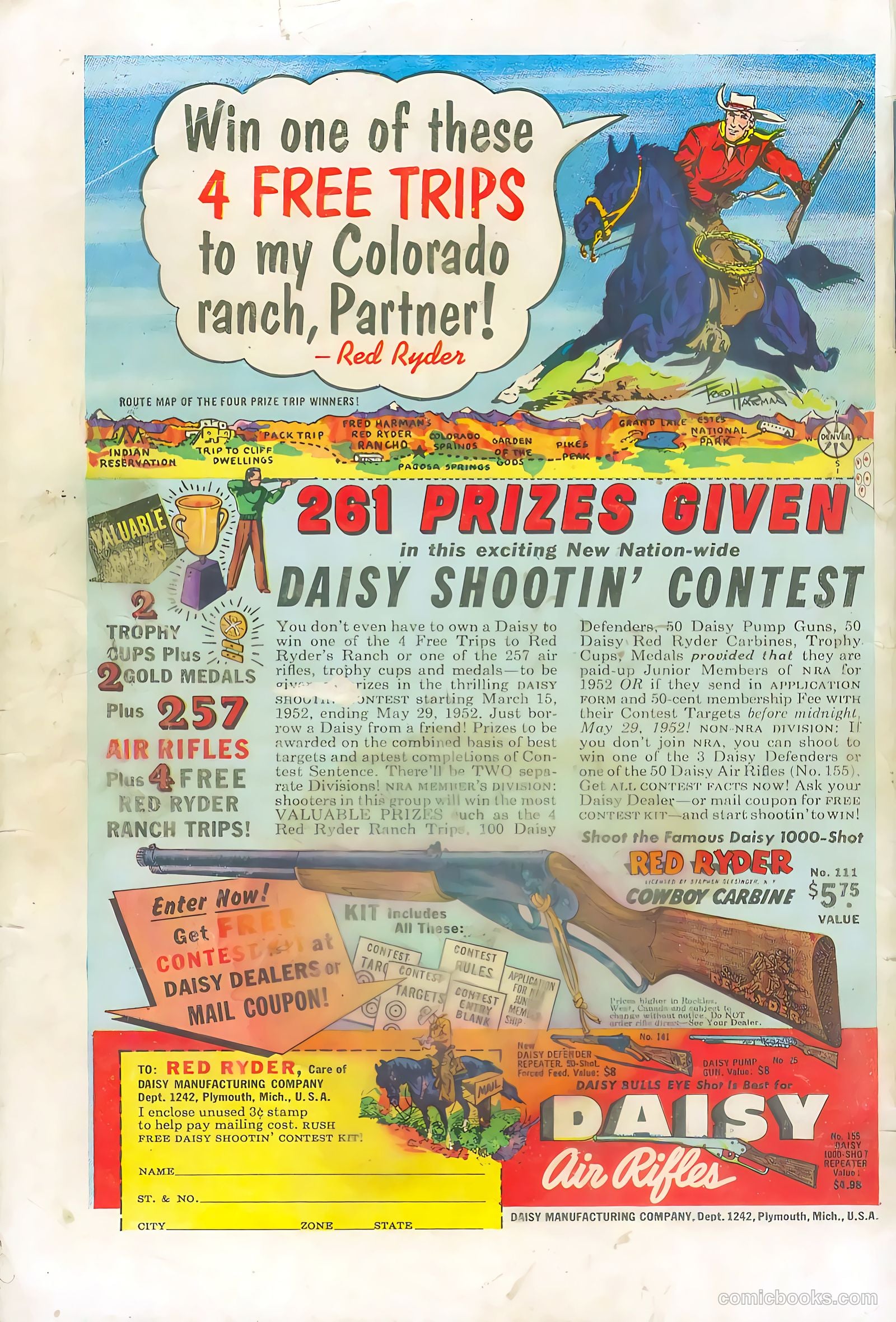 Rocky Lane Western #36 — page 36 of 36