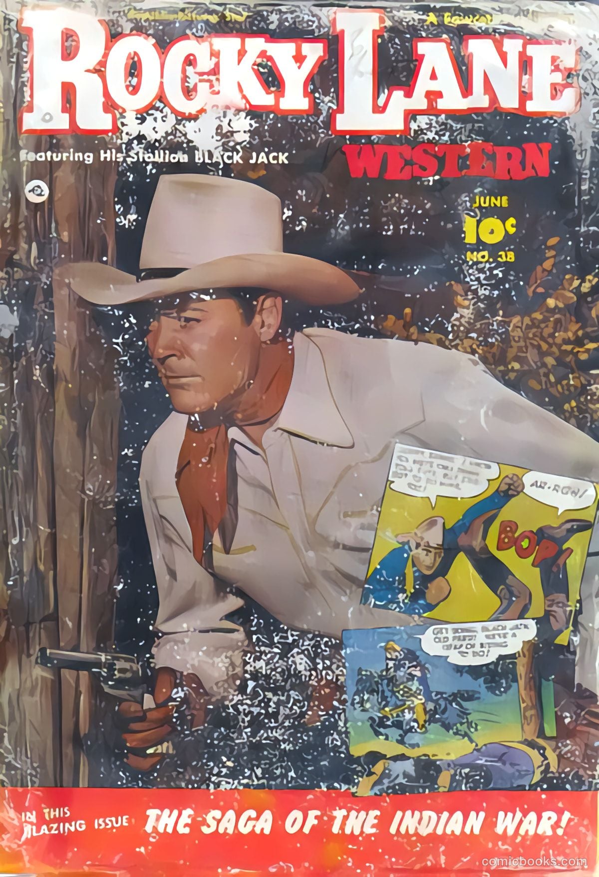 Rocky Lane Western #38 — page 1 of 36