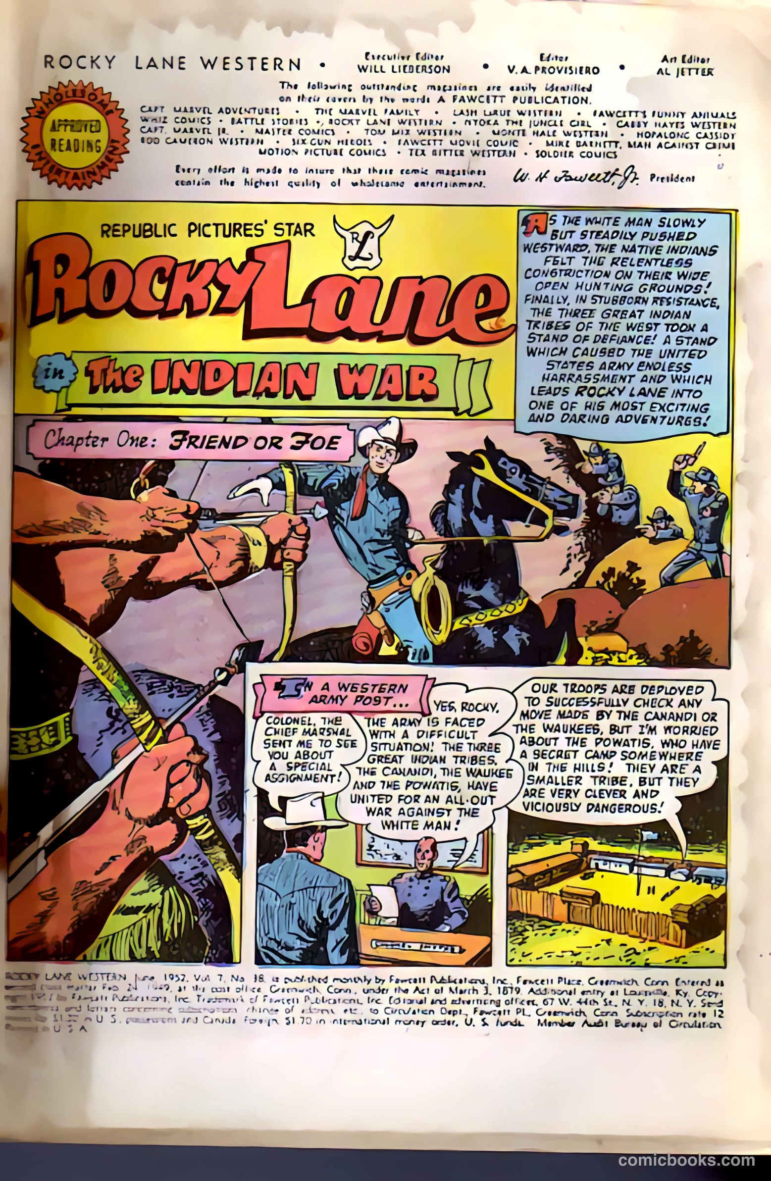 Rocky Lane Western #38 — page 3 of 36