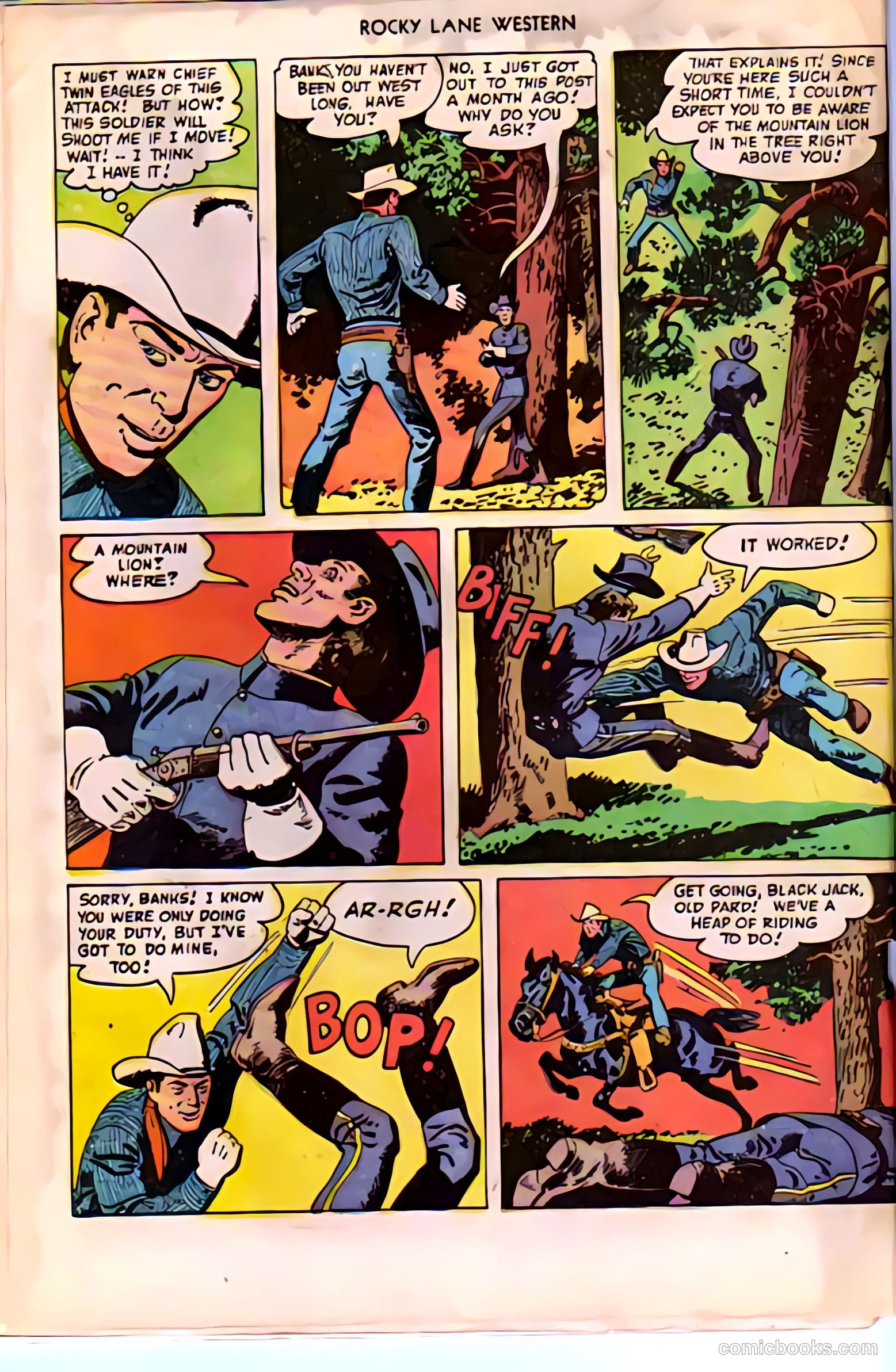 Rocky Lane Western #38 — page 6 of 36