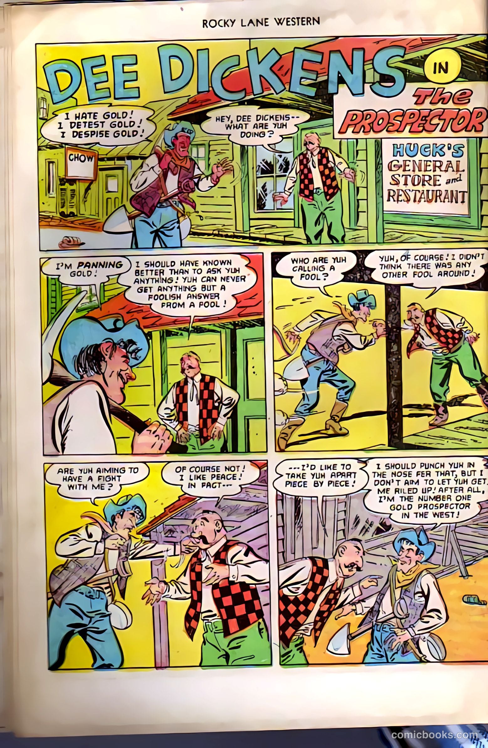 Rocky Lane Western #38 — page 10 of 36