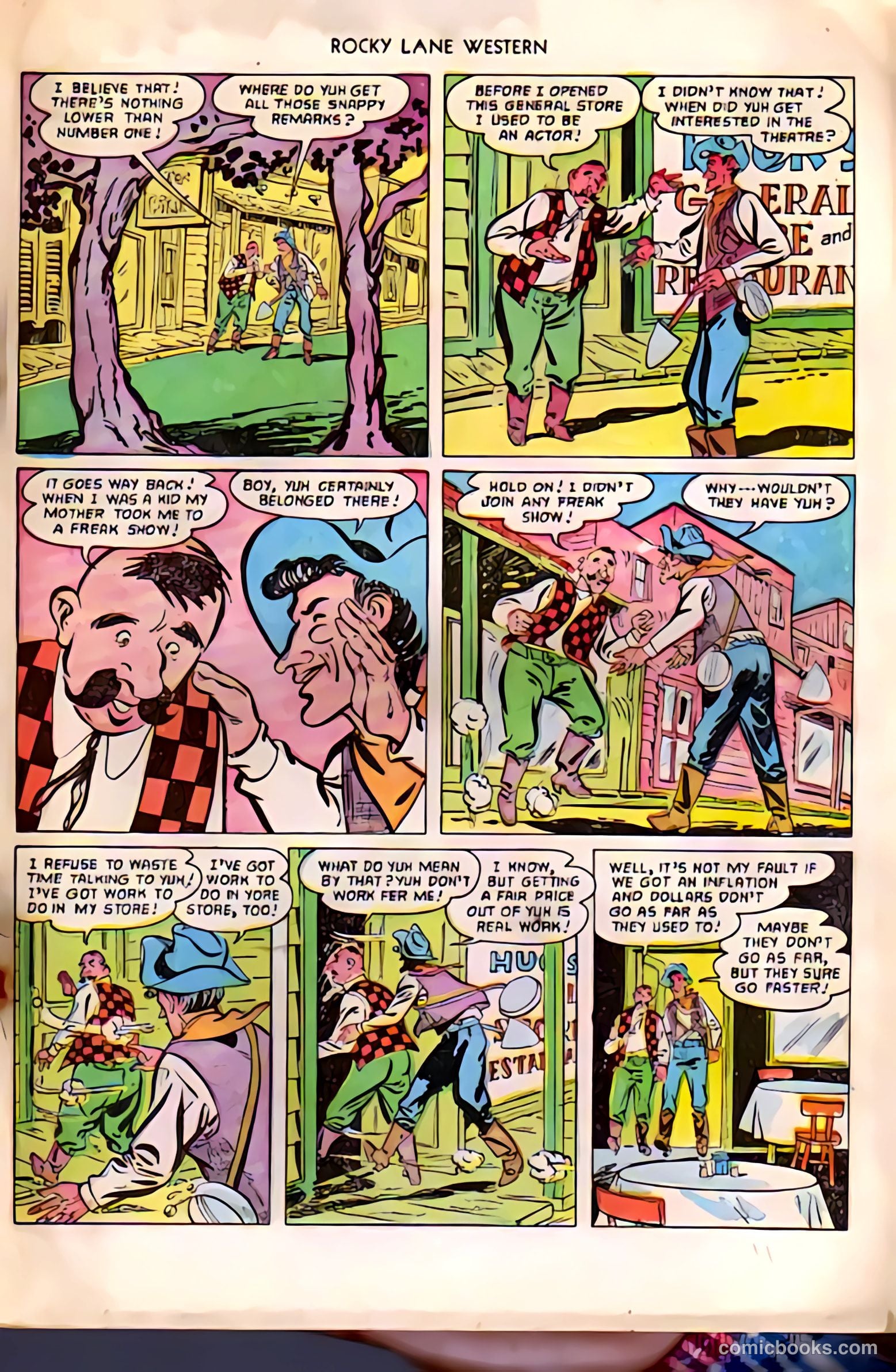 Rocky Lane Western #38 — page 11 of 36