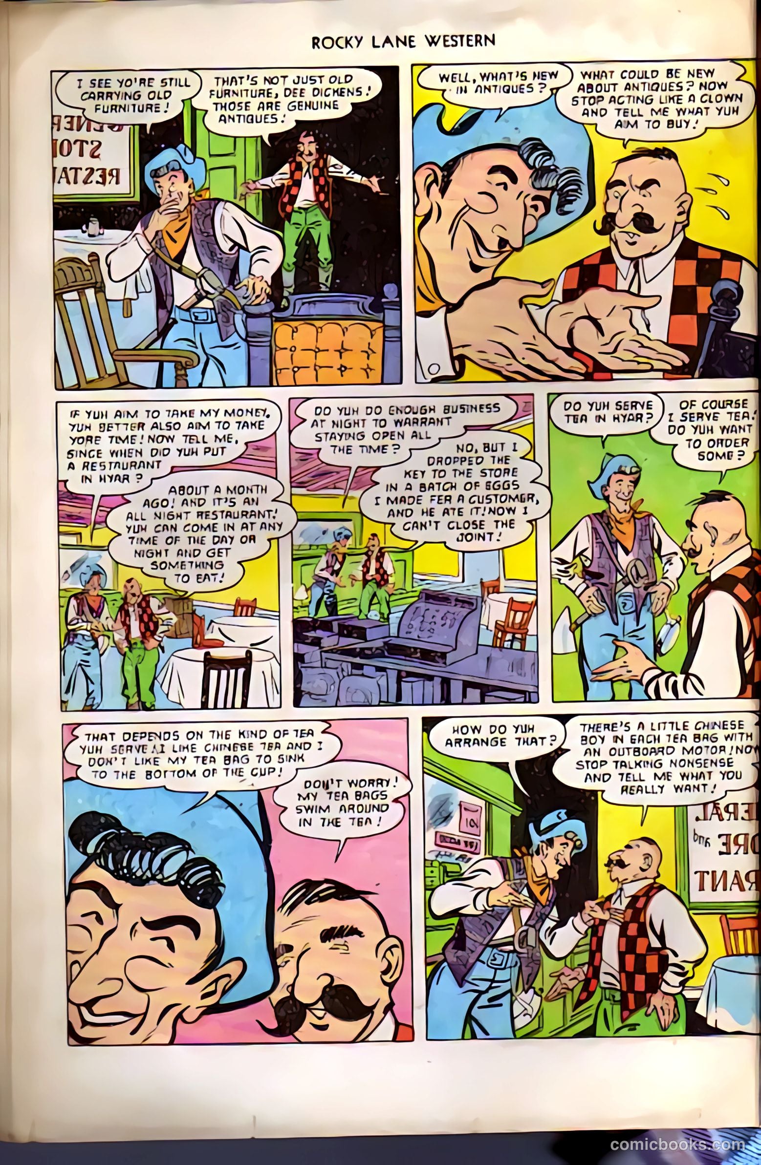 Rocky Lane Western #38 — page 12 of 36