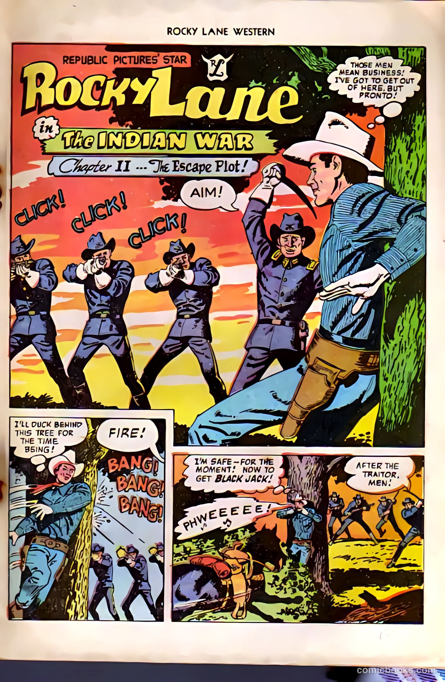 Rocky Lane Western #38 — page 15 of 36