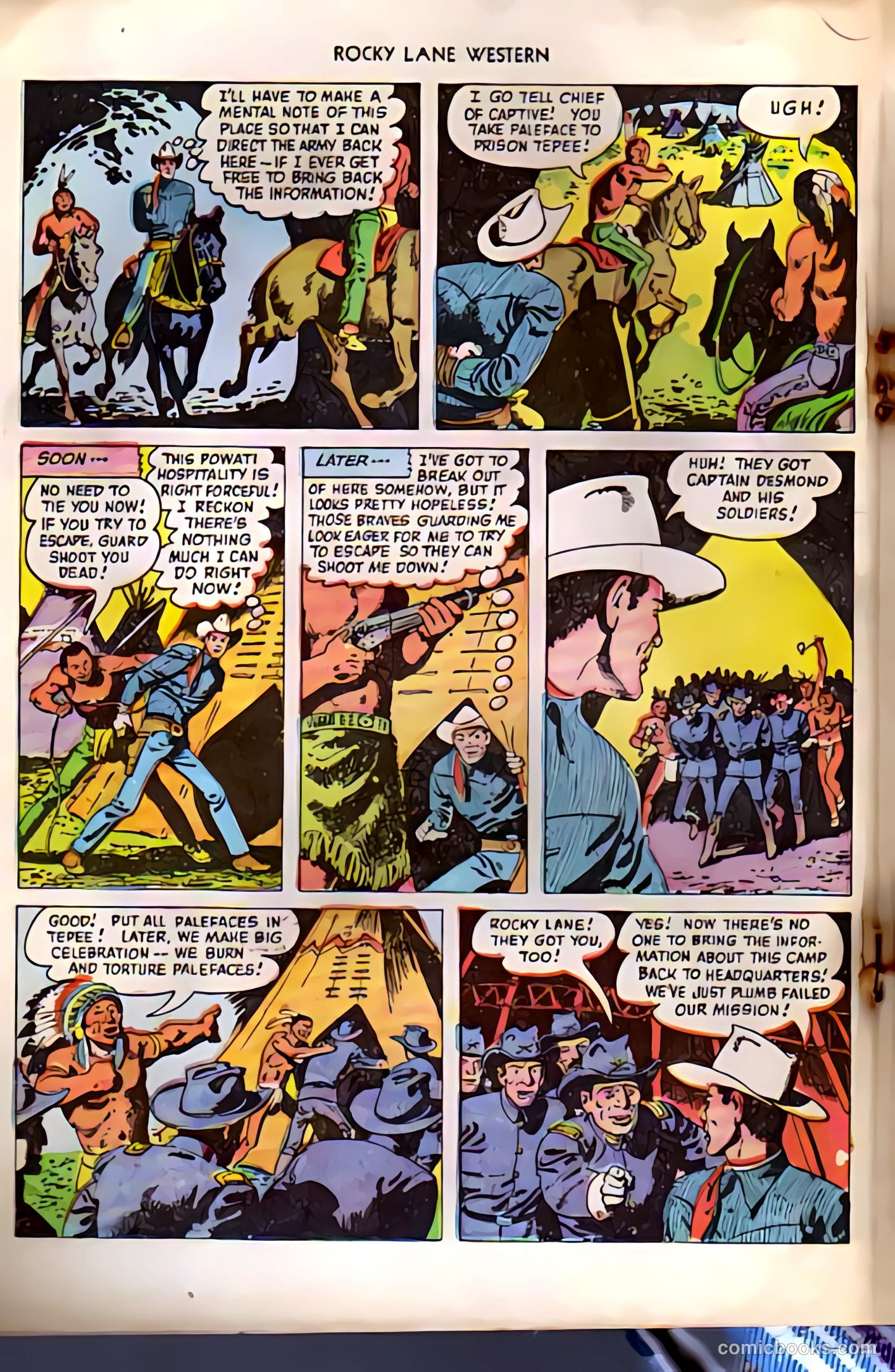 Rocky Lane Western #38 — page 18 of 36