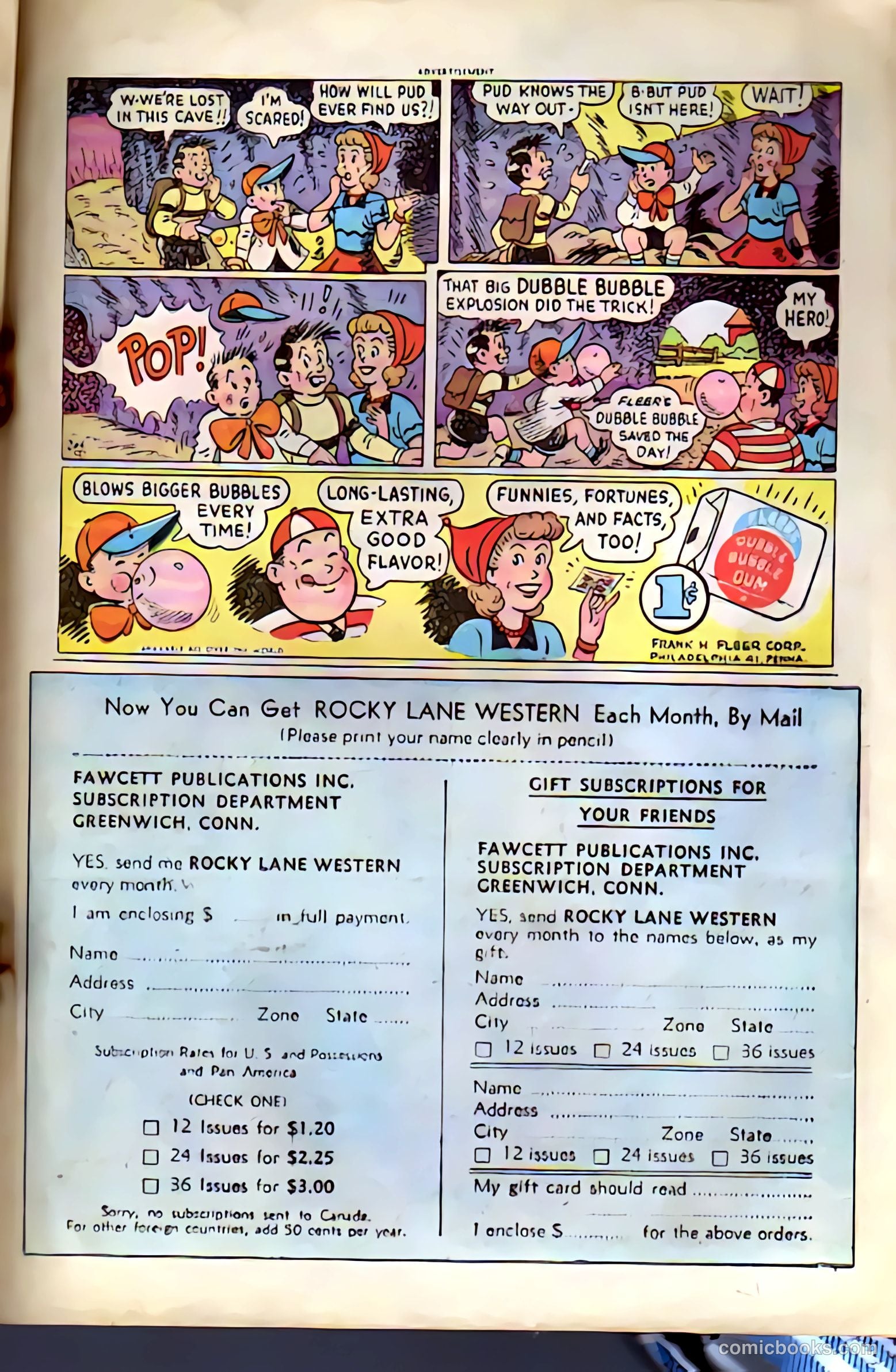 Rocky Lane Western #38 — page 21 of 36