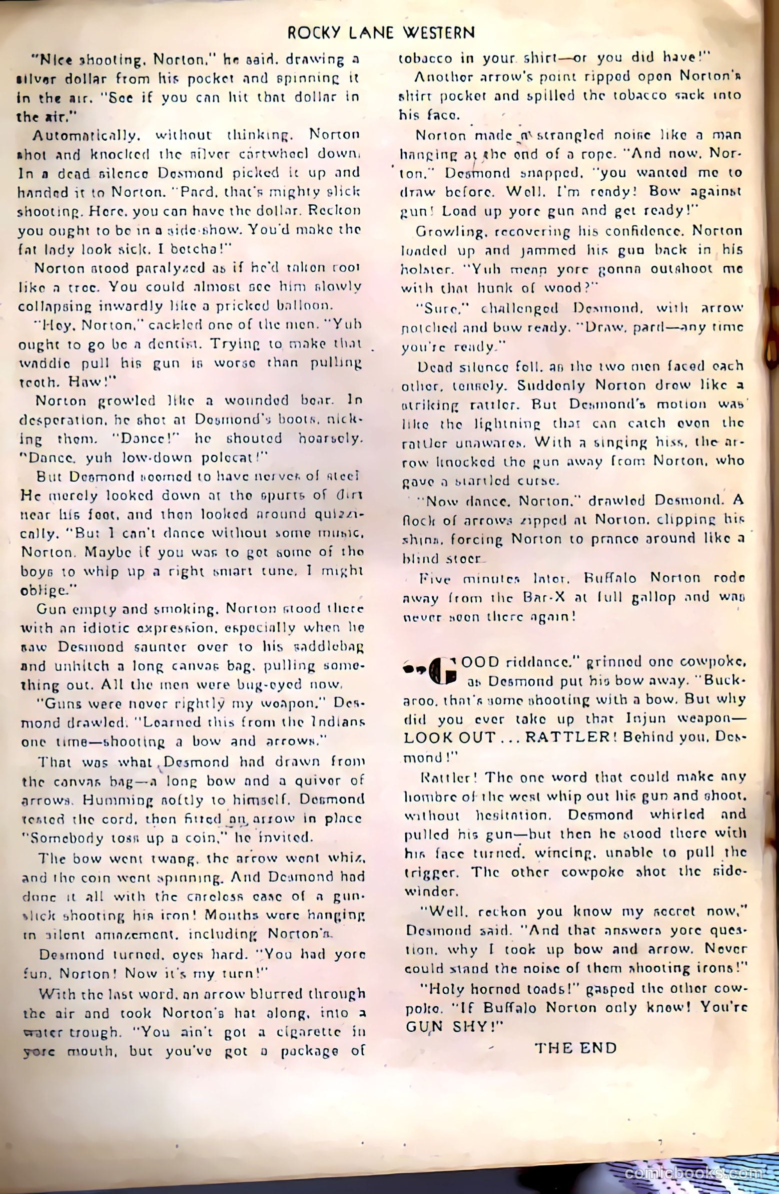 Rocky Lane Western #38 — page 24 of 36