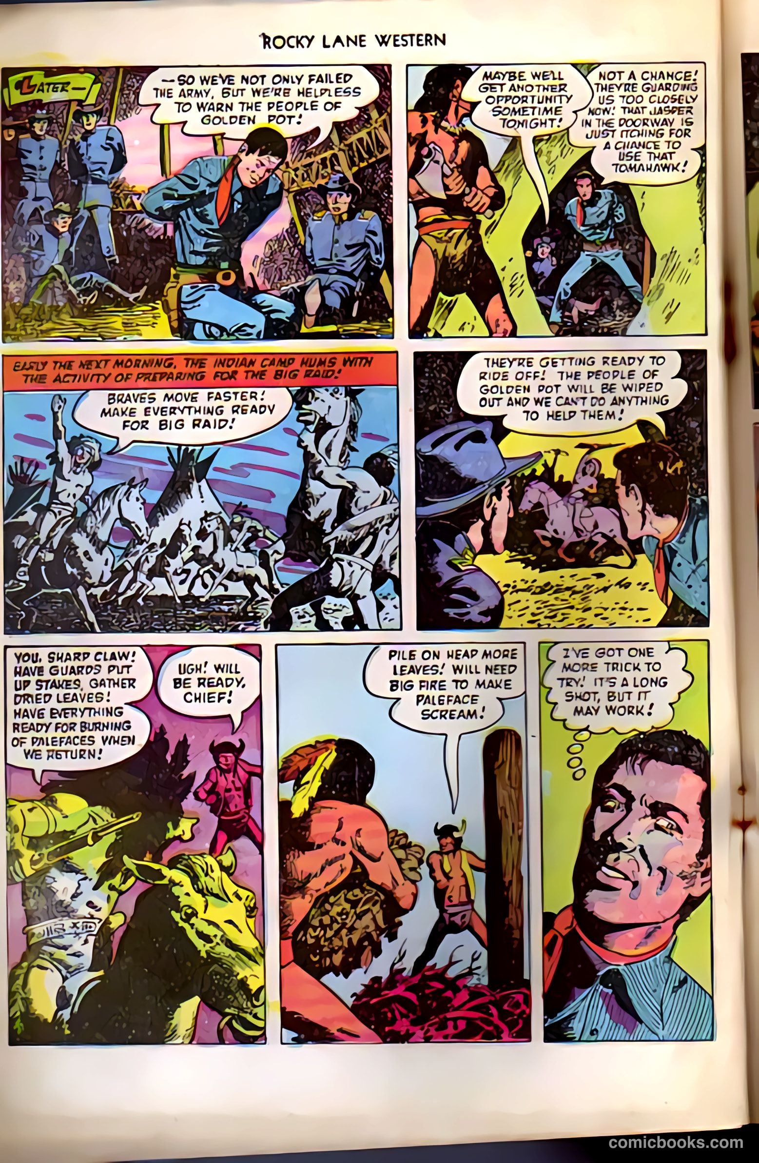 Rocky Lane Western #38 — page 26 of 36