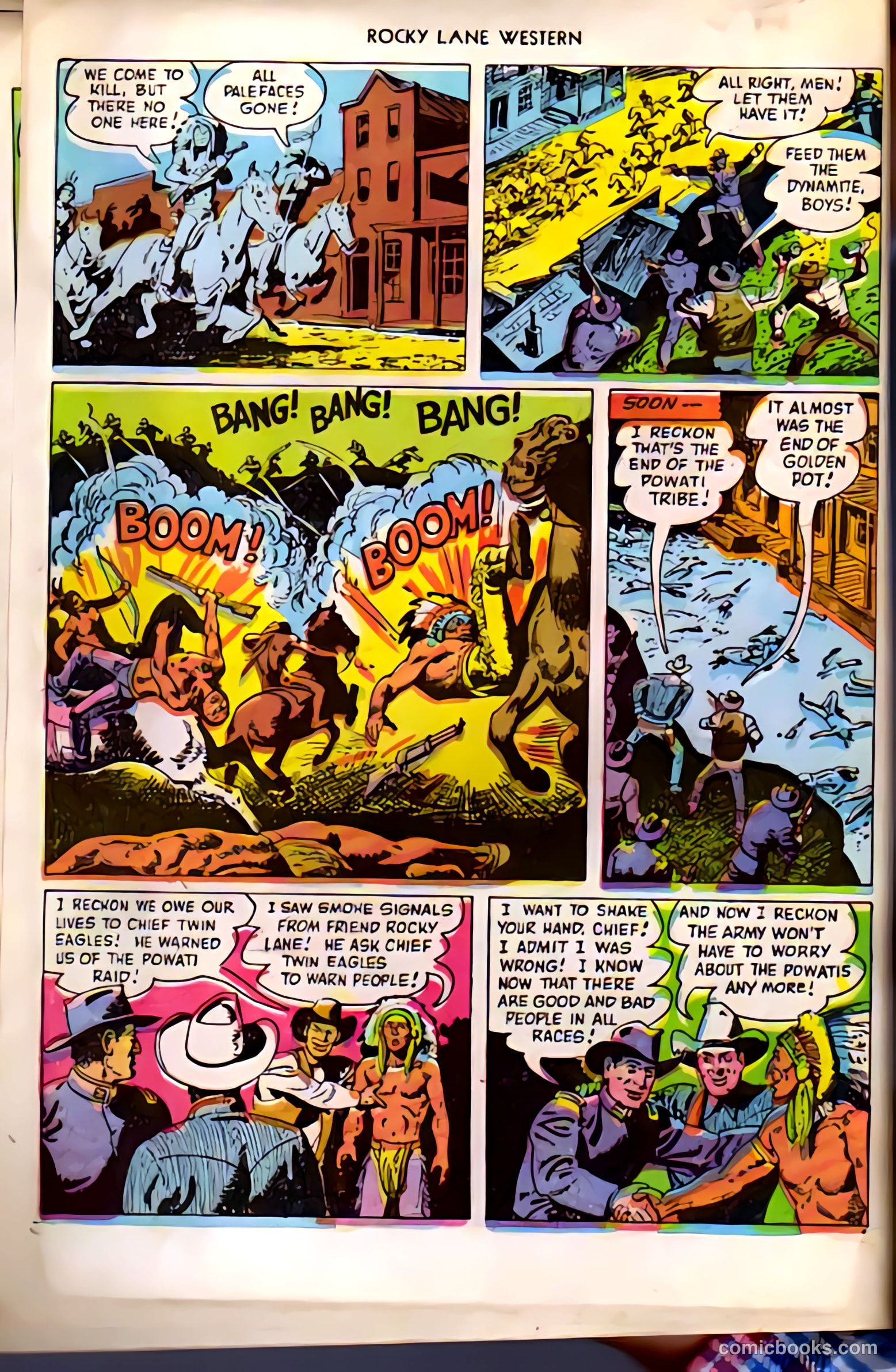 Rocky Lane Western #38 — page 30 of 36