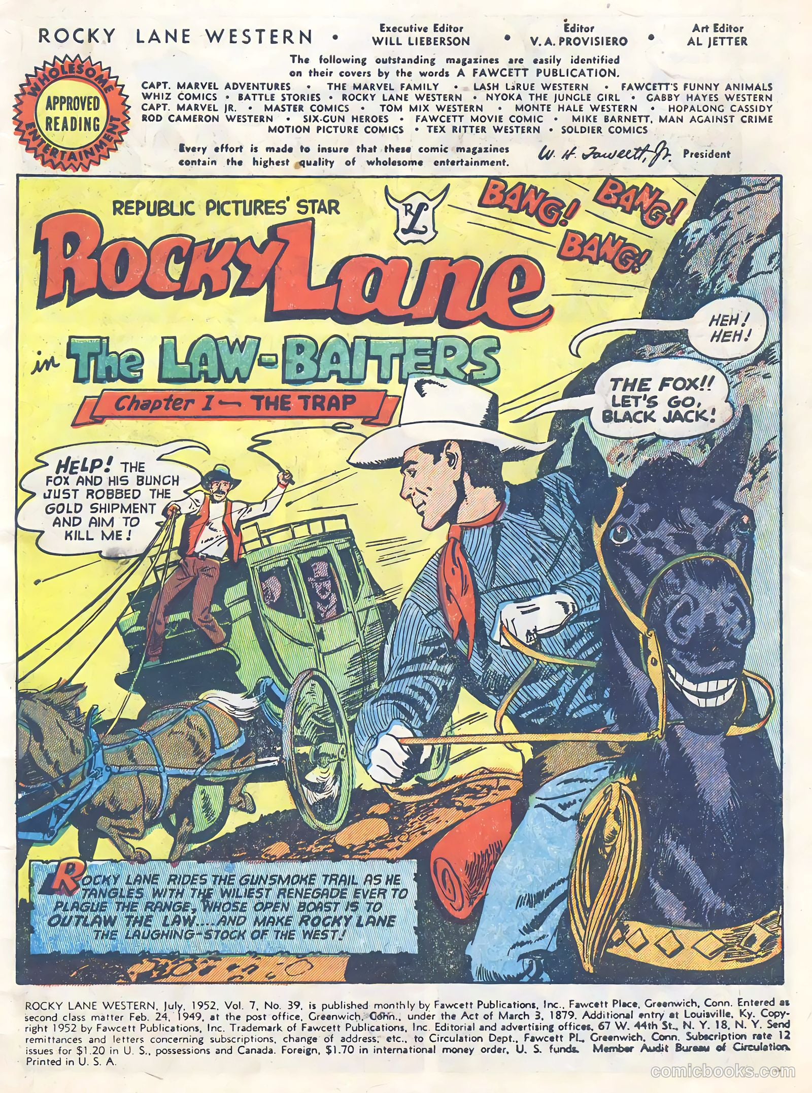 Rocky Lane Western #39 — page 3 of 36