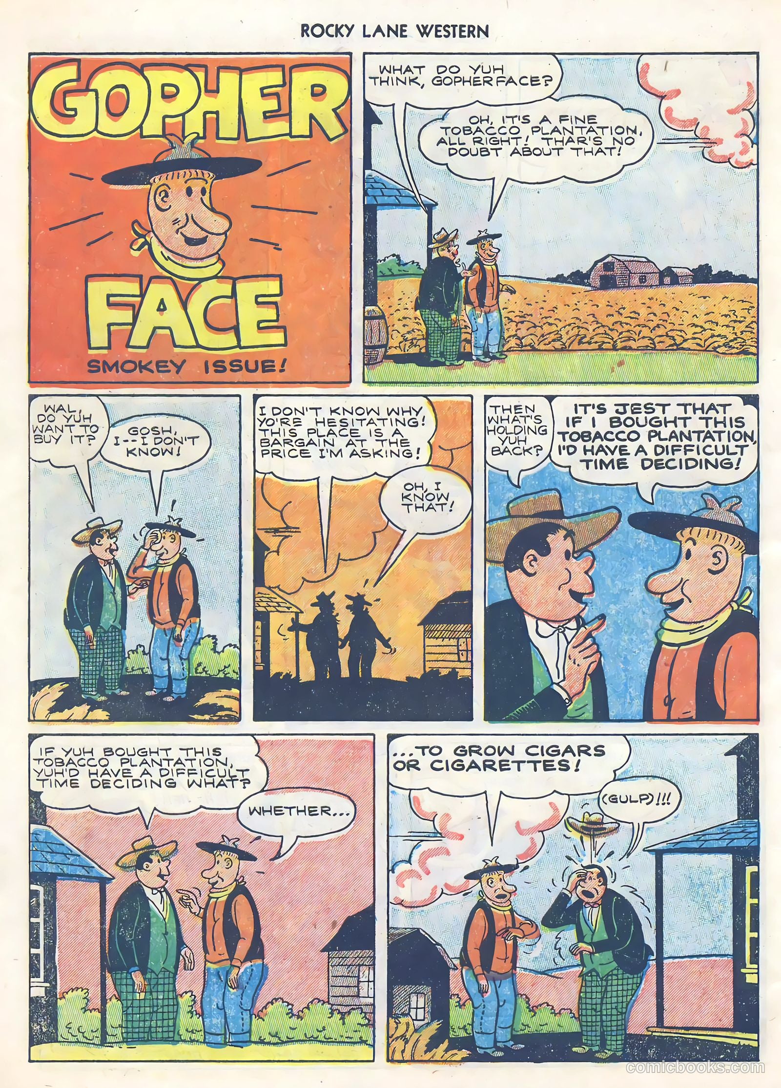 Rocky Lane Western #39 — page 10 of 36