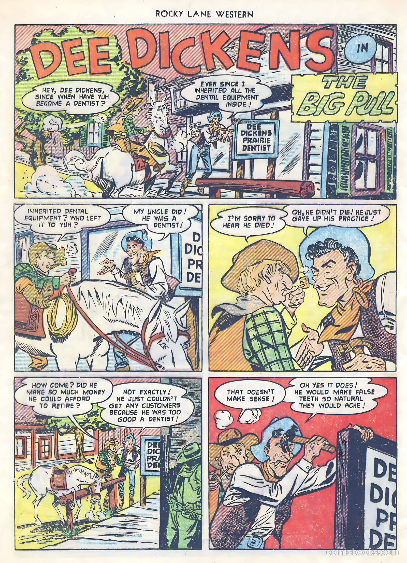 Rocky Lane Western #39 — page 12 of 36