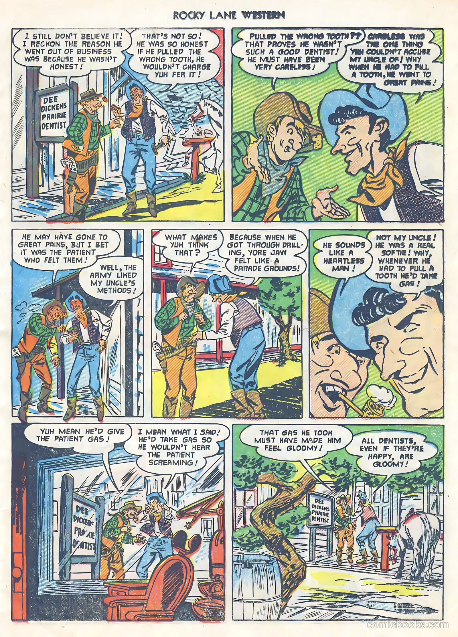 Rocky Lane Western #39 — page 13 of 36