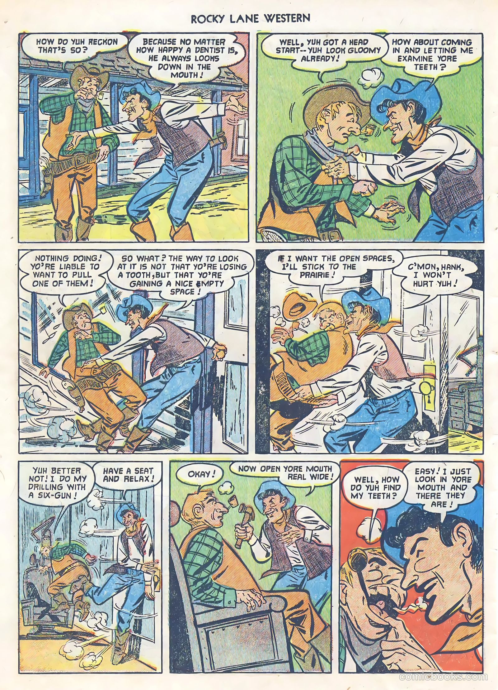Rocky Lane Western #39 — page 14 of 36