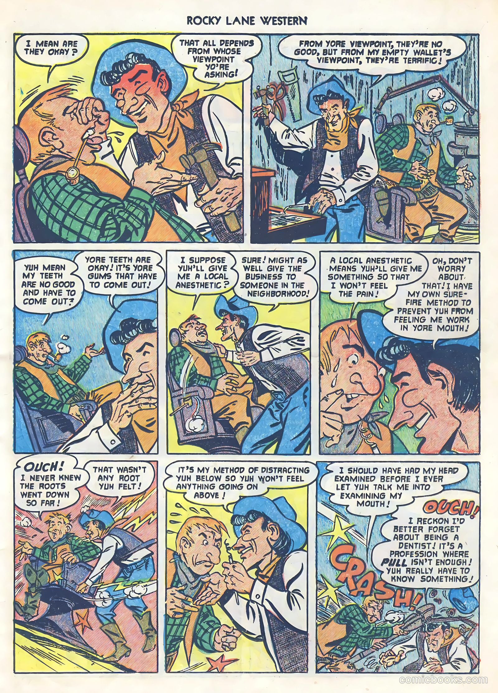 Rocky Lane Western #39 — page 15 of 36