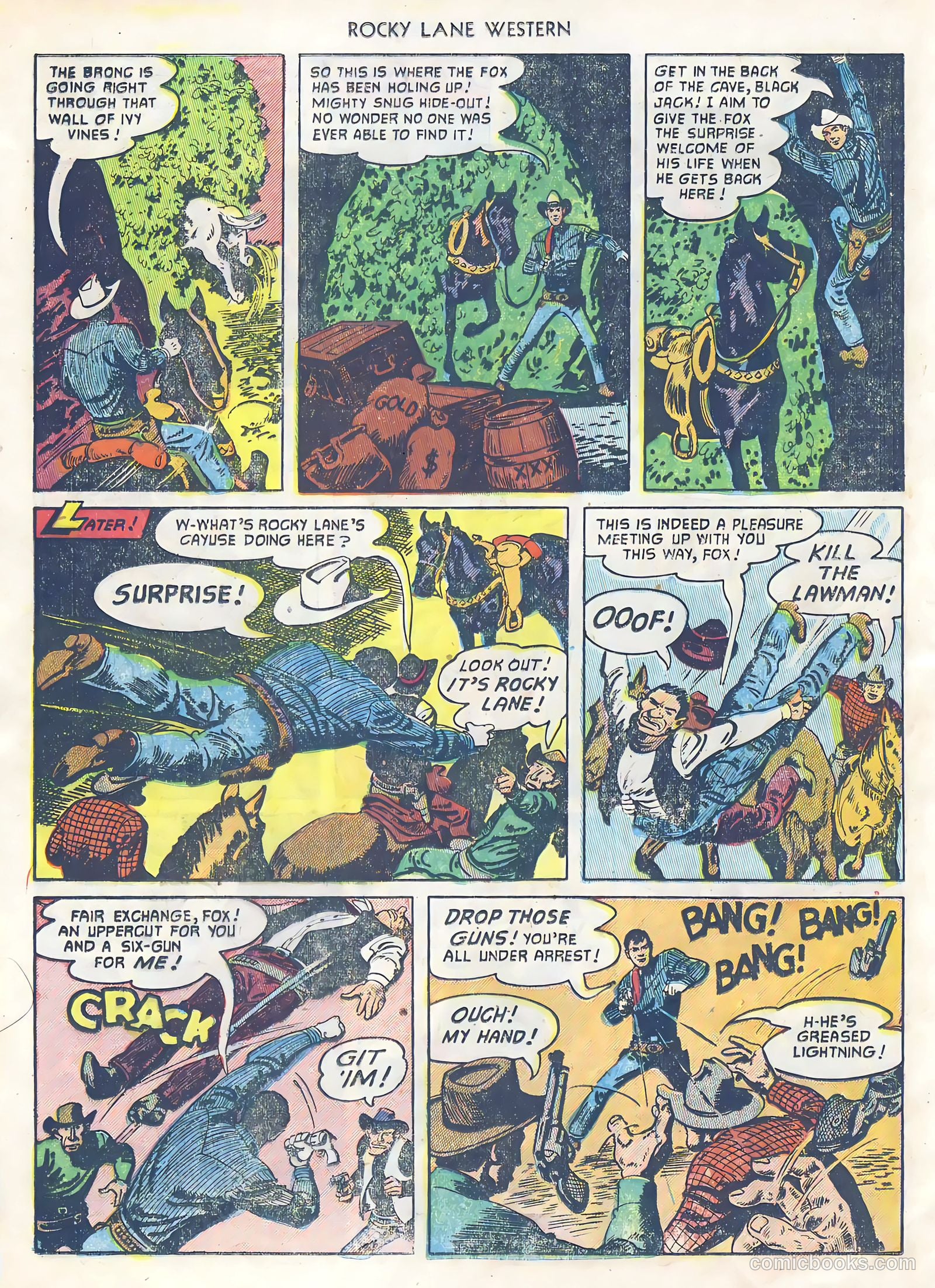 Rocky Lane Western #39 — page 20 of 36