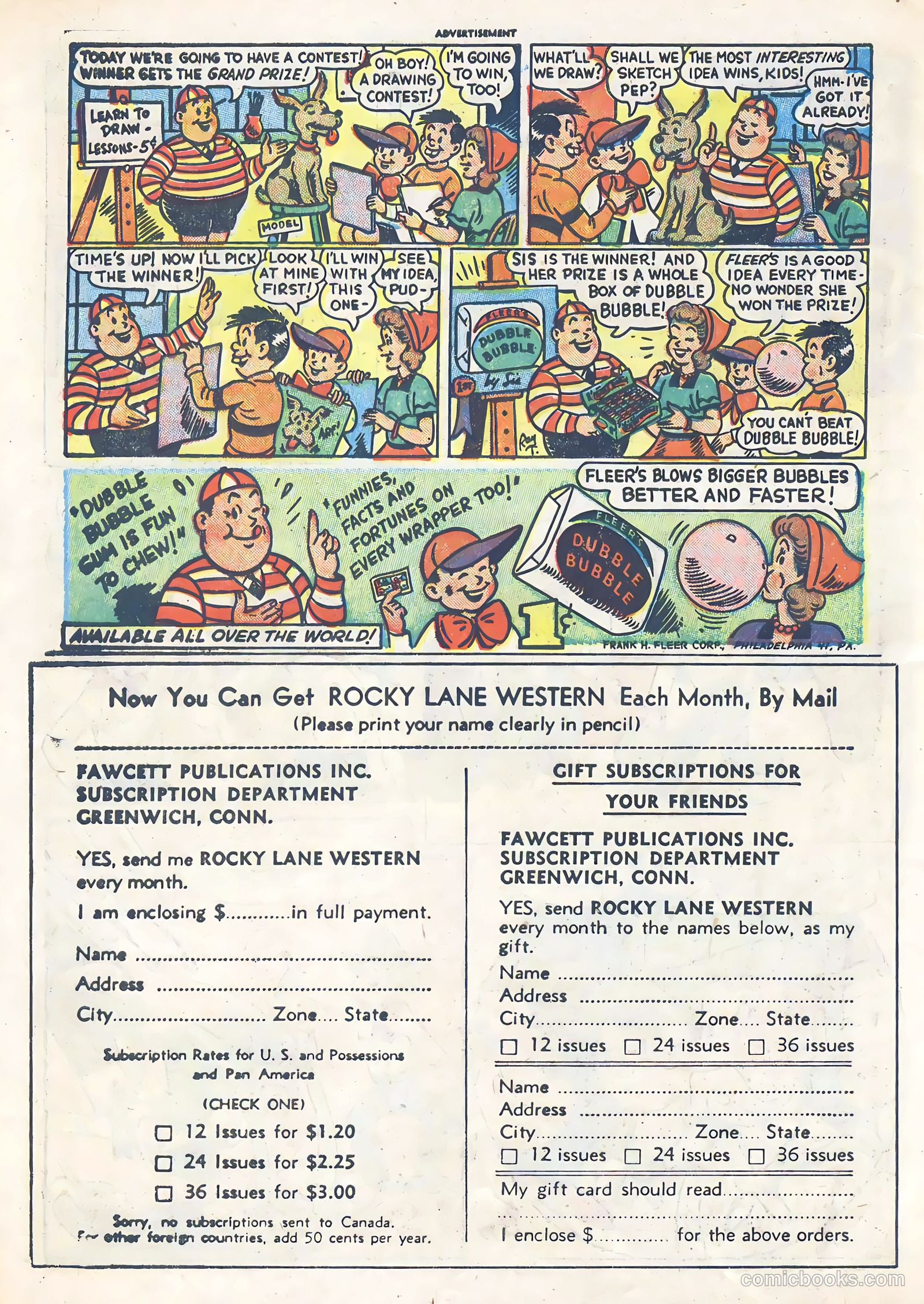 Rocky Lane Western #39 — page 34 of 36