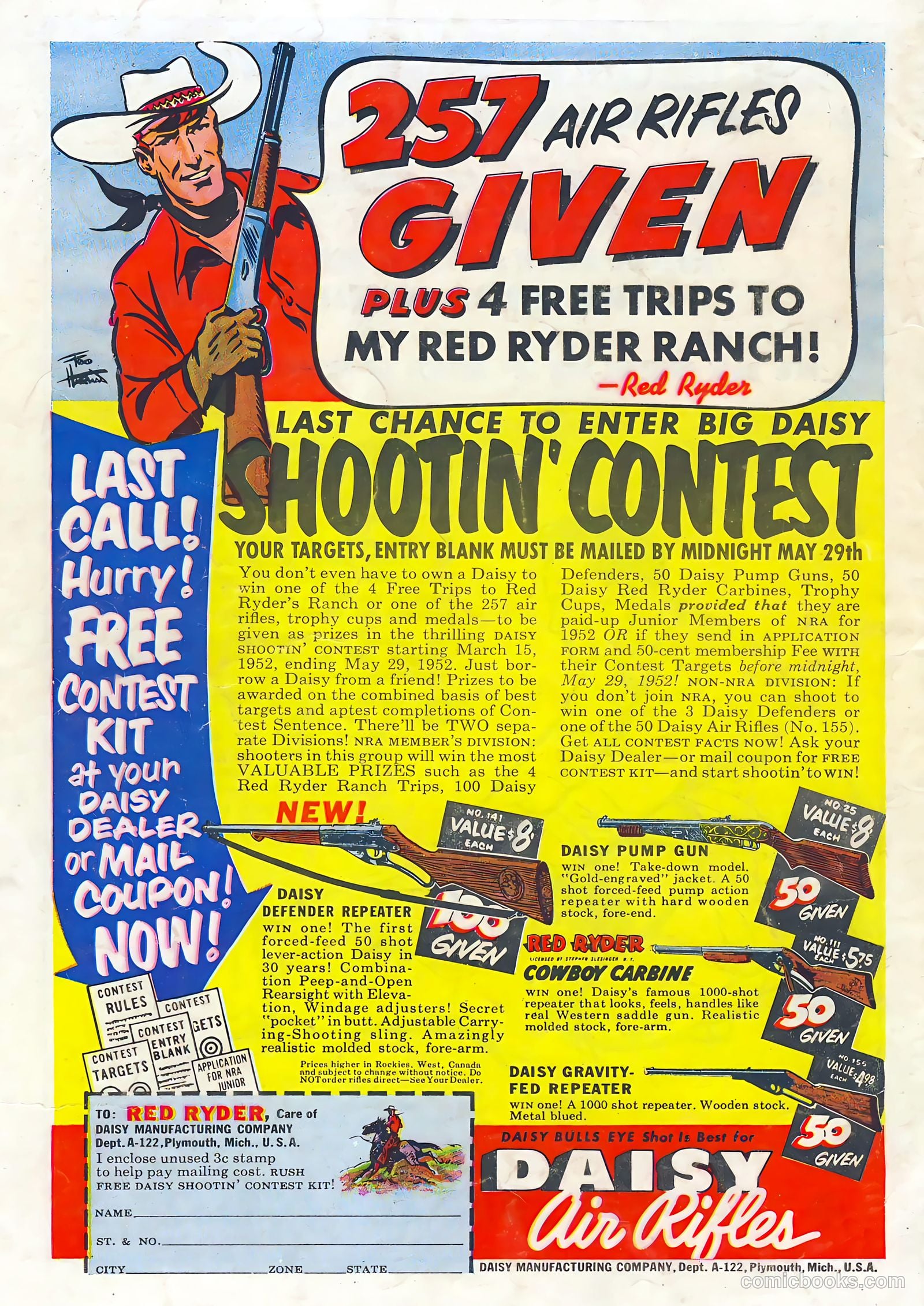 Rocky Lane Western #39 — page 36 of 36