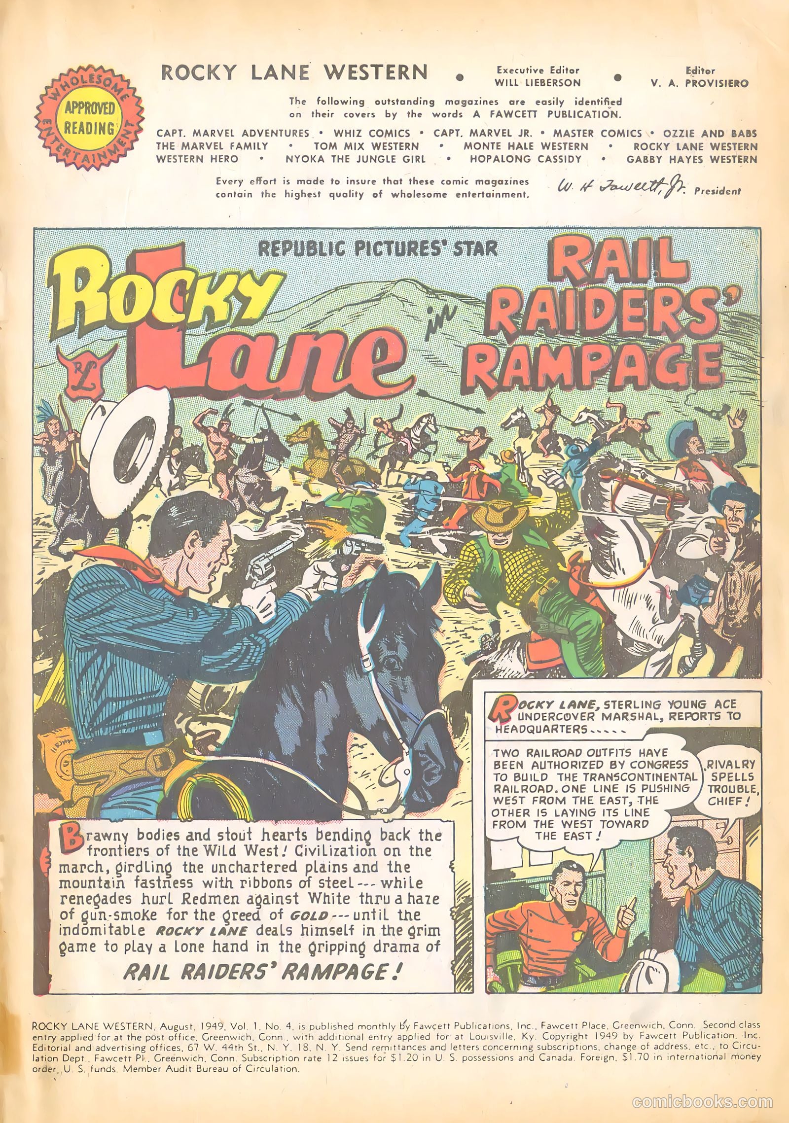 Rocky Lane Western #4 — page 3 of 52