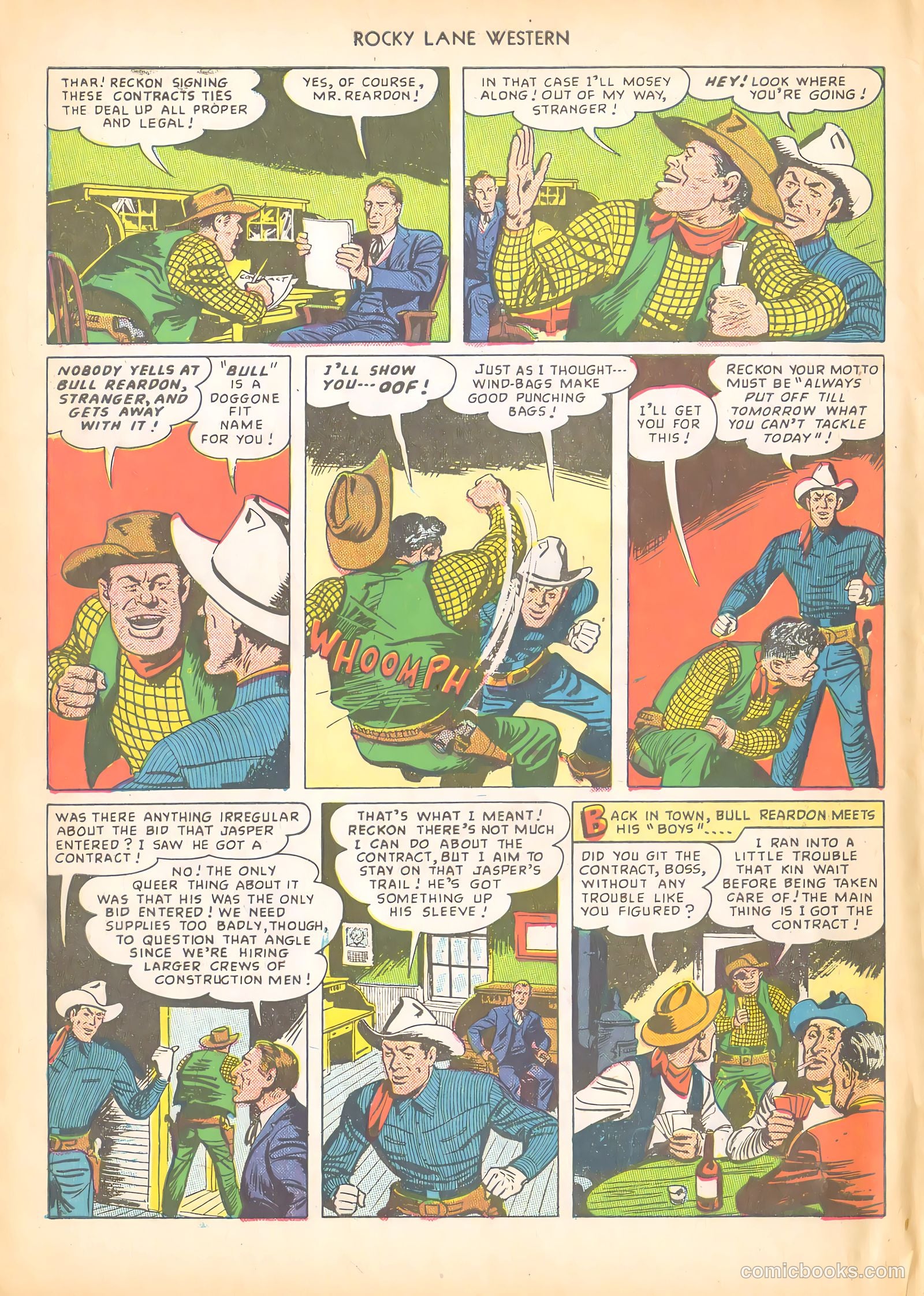 Rocky Lane Western #4 — page 6 of 52