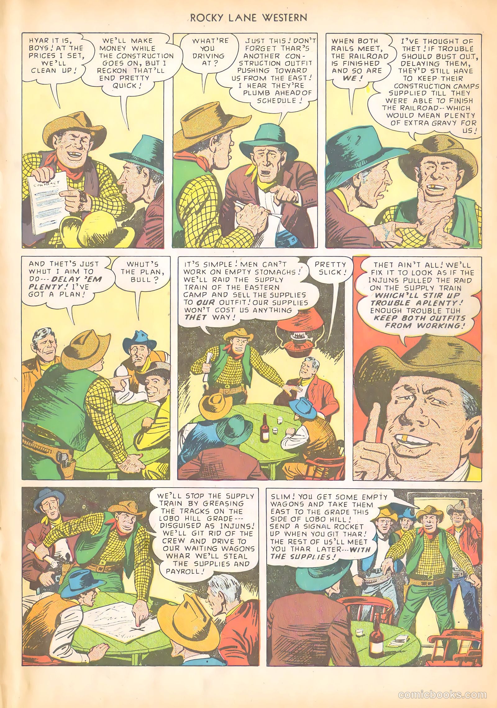 Rocky Lane Western #4 — page 7 of 52