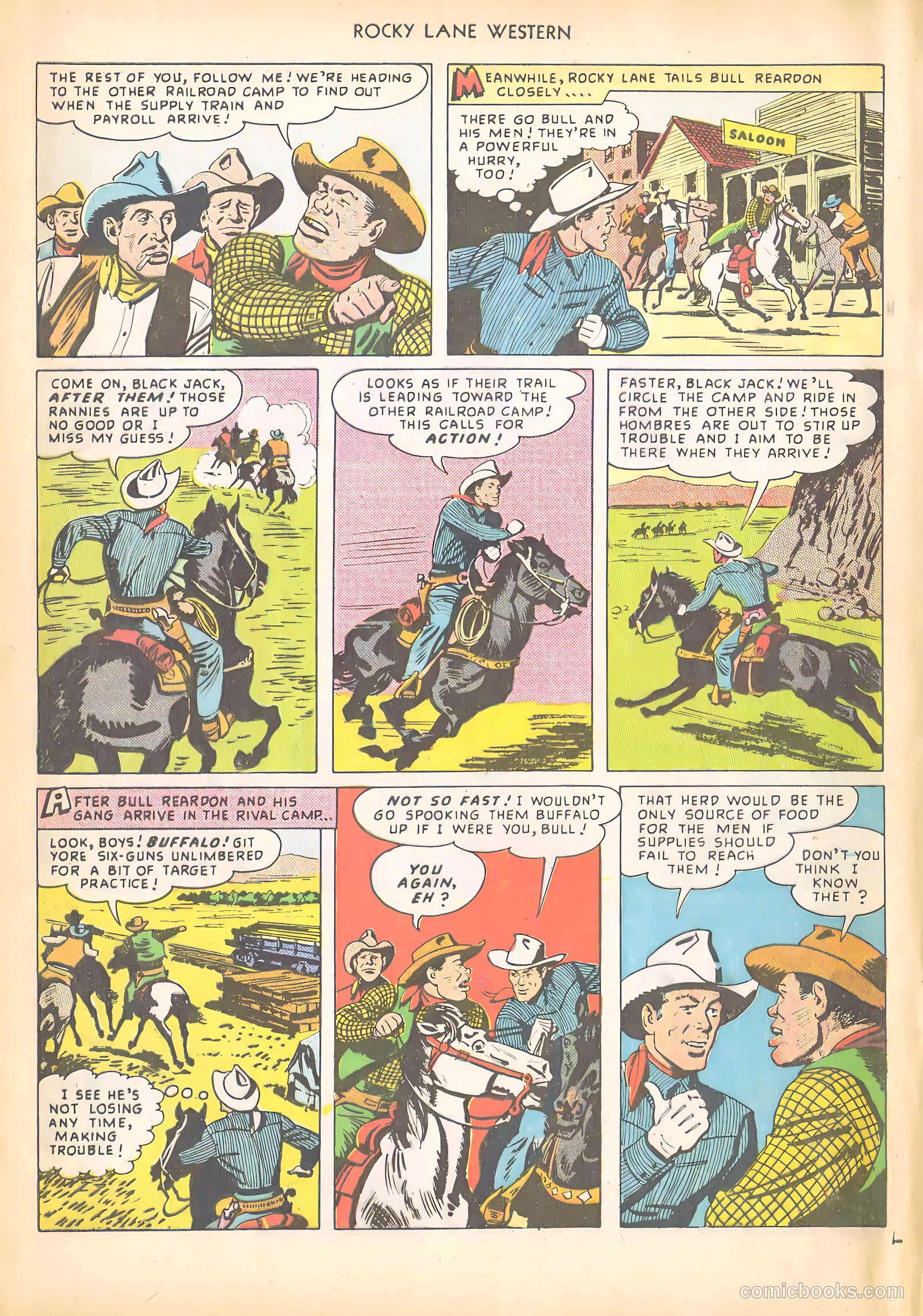 Rocky Lane Western #4 — page 8 of 52