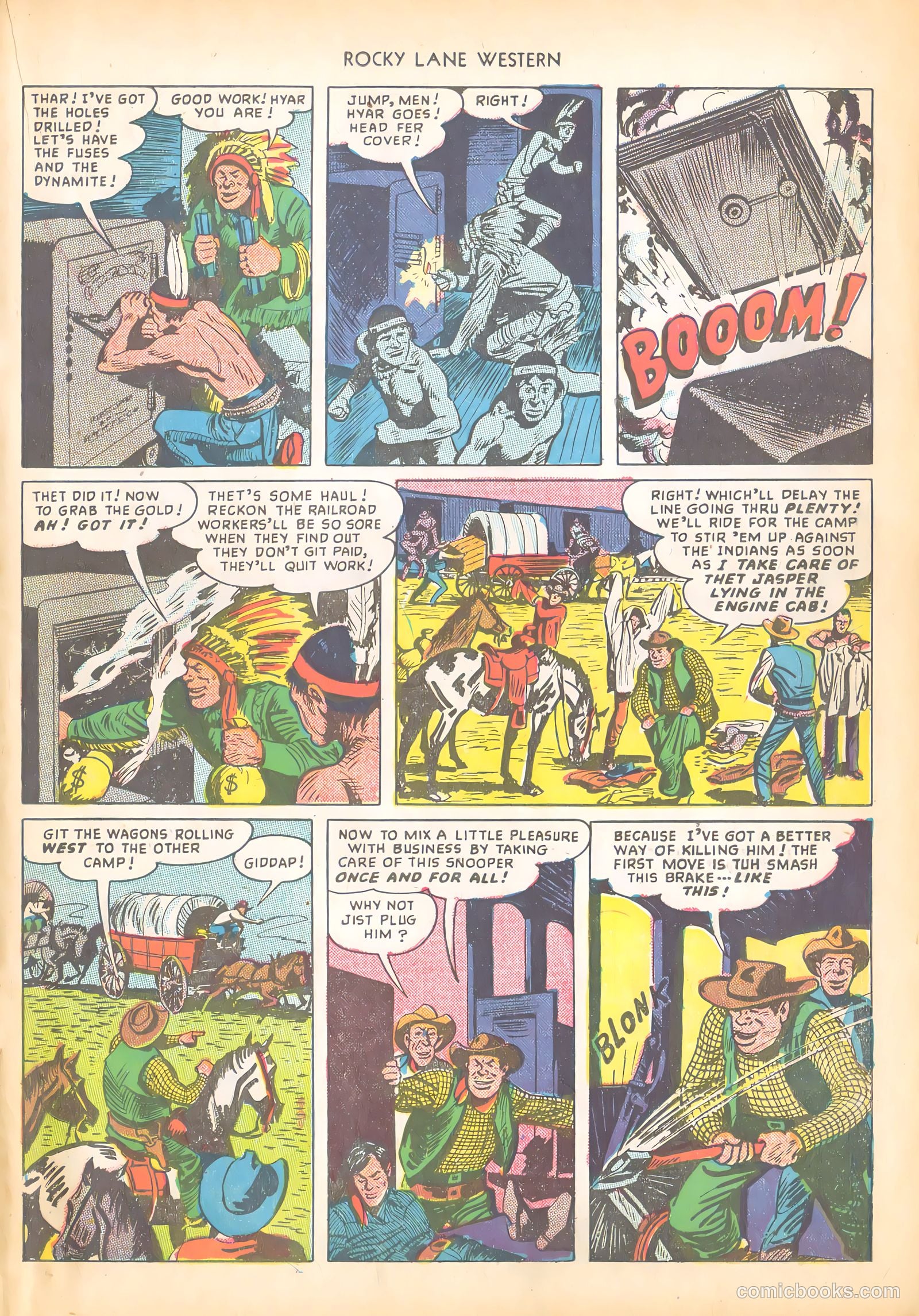 Rocky Lane Western #4 — page 15 of 52