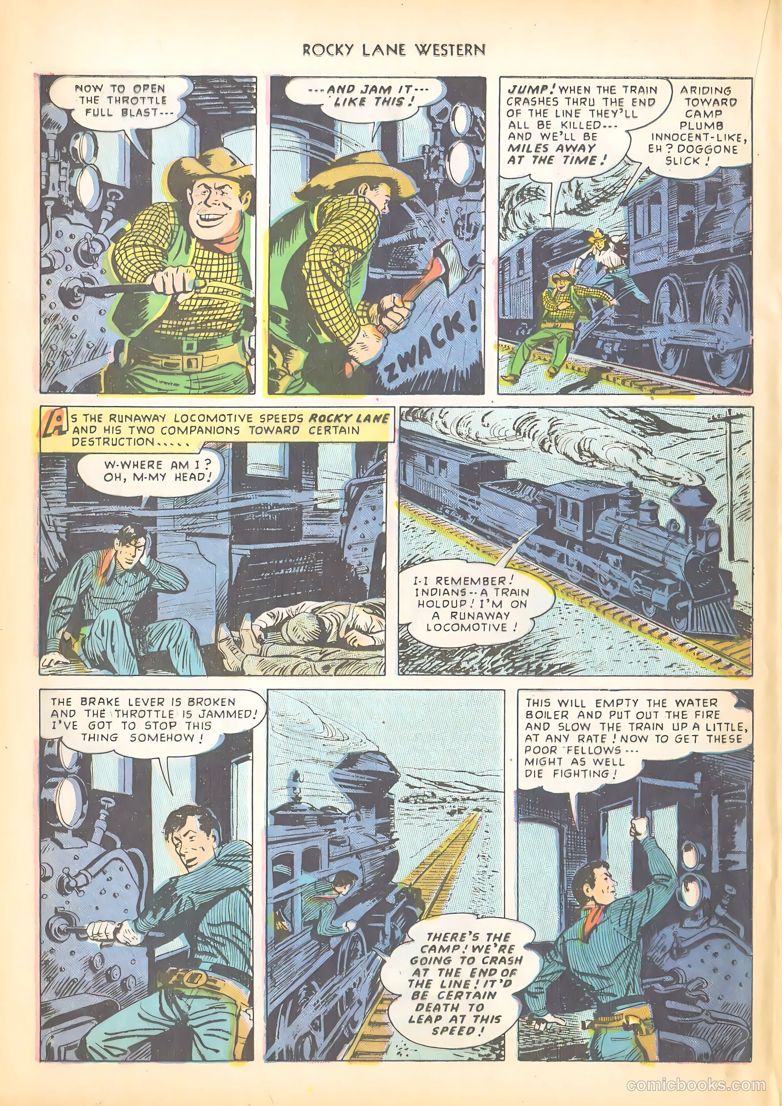 Rocky Lane Western #4 — page 16 of 52