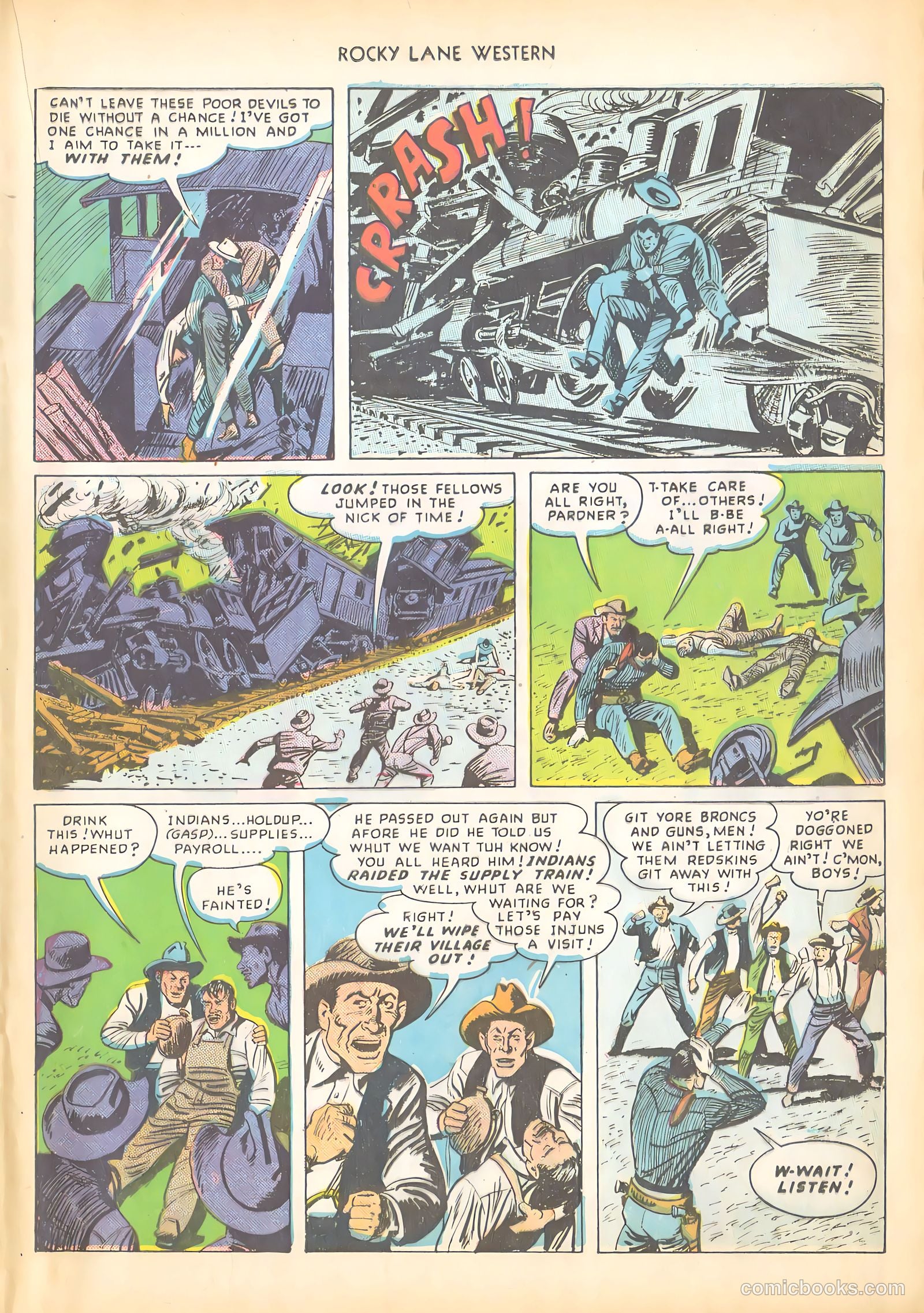 Rocky Lane Western #4 — page 17 of 52