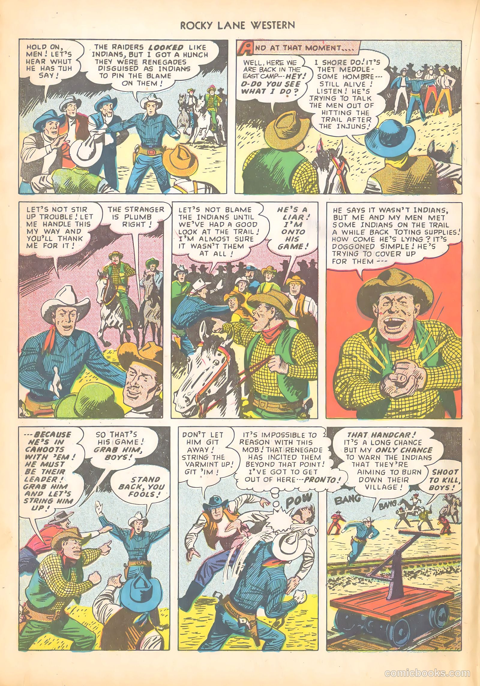 Rocky Lane Western #4 — page 18 of 52