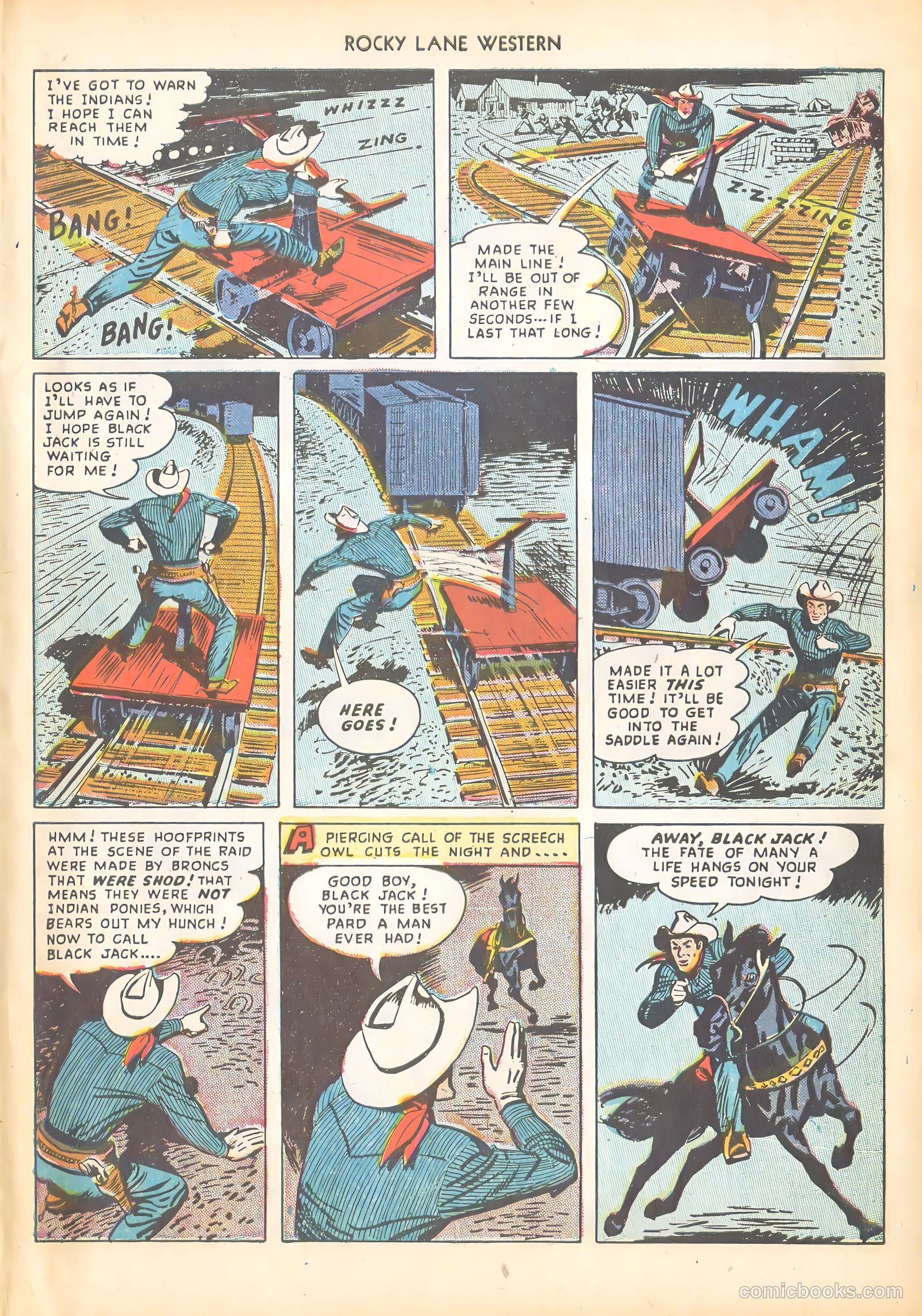 Rocky Lane Western #4 — page 19 of 52