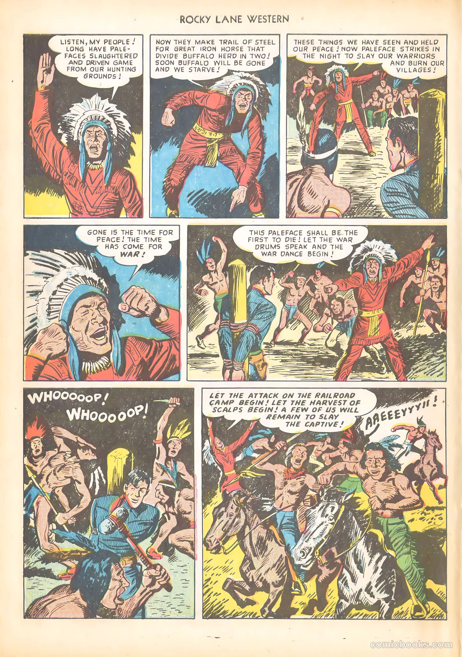Rocky Lane Western #4 — page 22 of 52