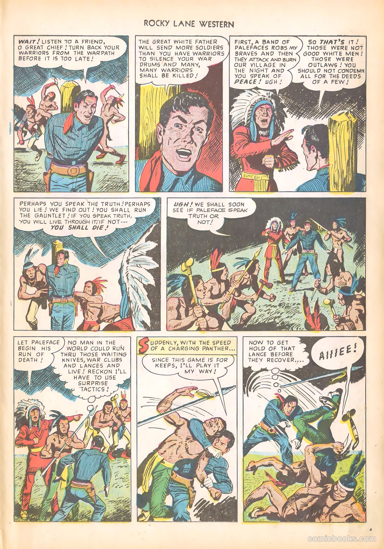 Rocky Lane Western #4 — page 23 of 52