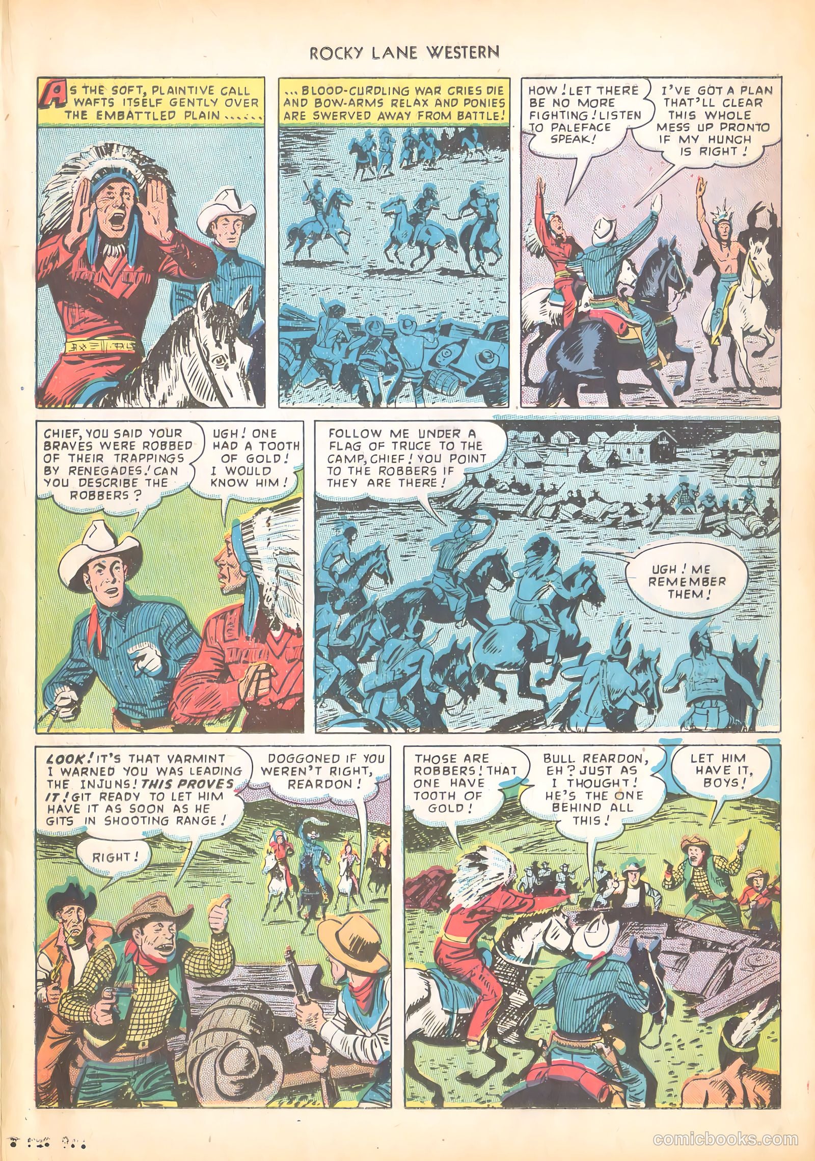 Rocky Lane Western #4 — page 25 of 52