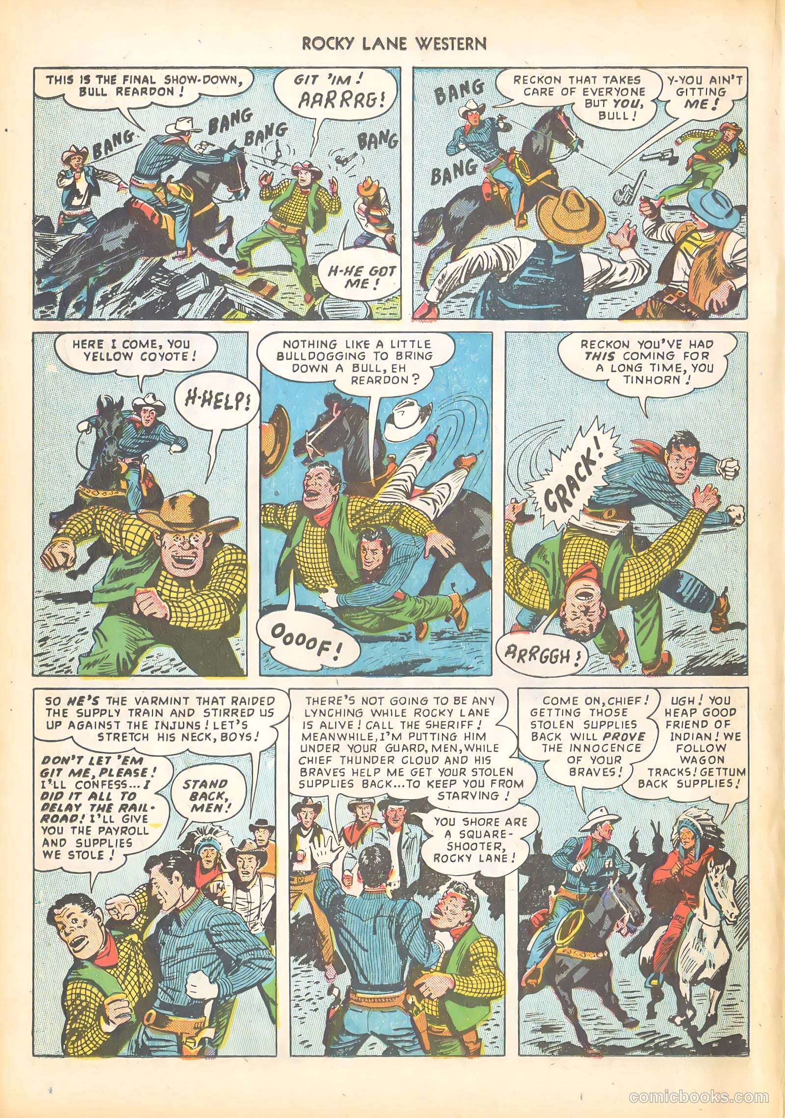 Rocky Lane Western #4 — page 26 of 52