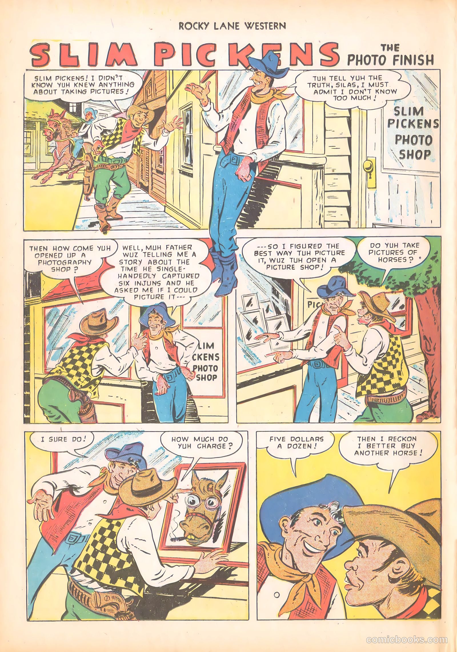 Rocky Lane Western #4 — page 30 of 52