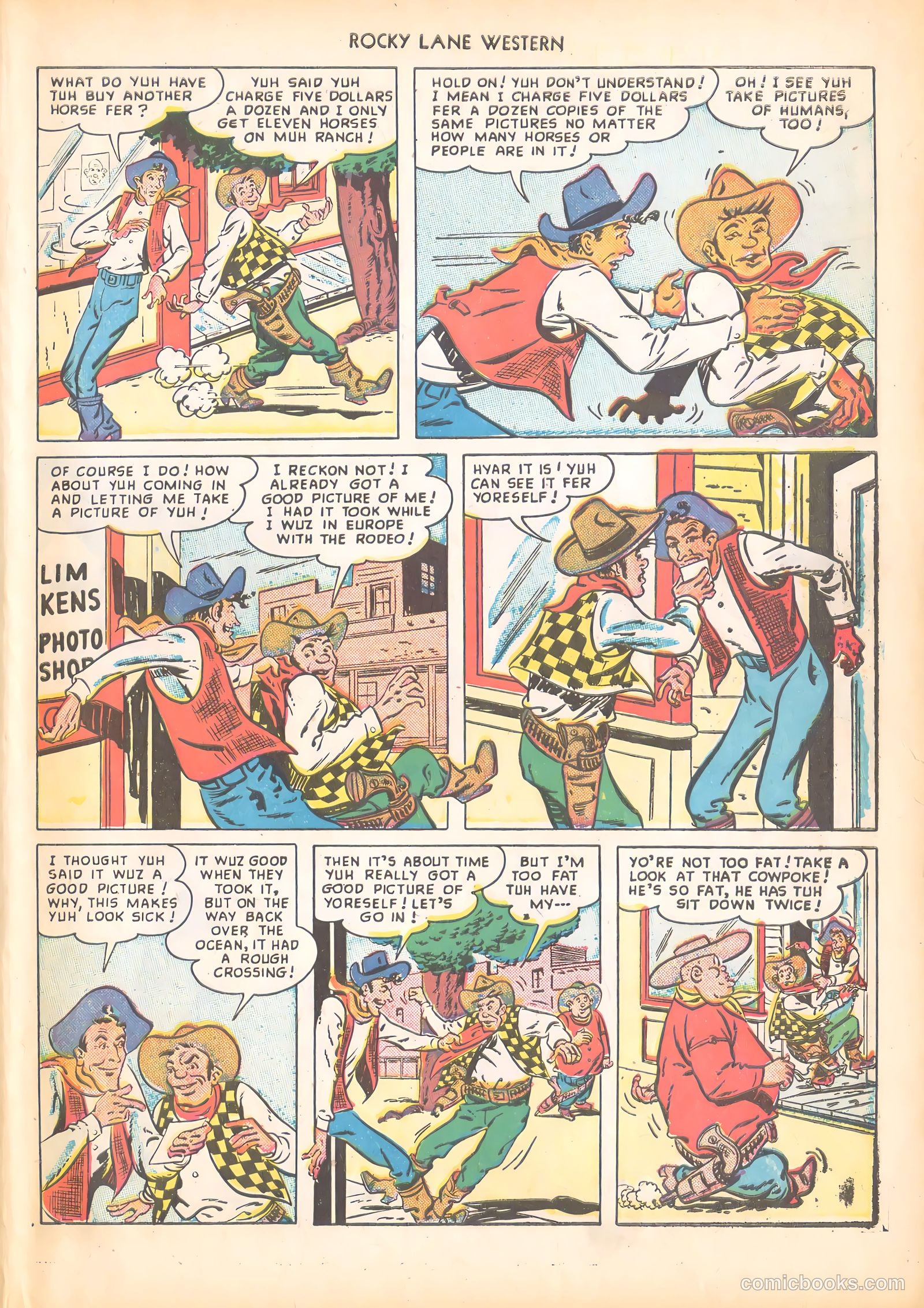 Rocky Lane Western #4 — page 31 of 52