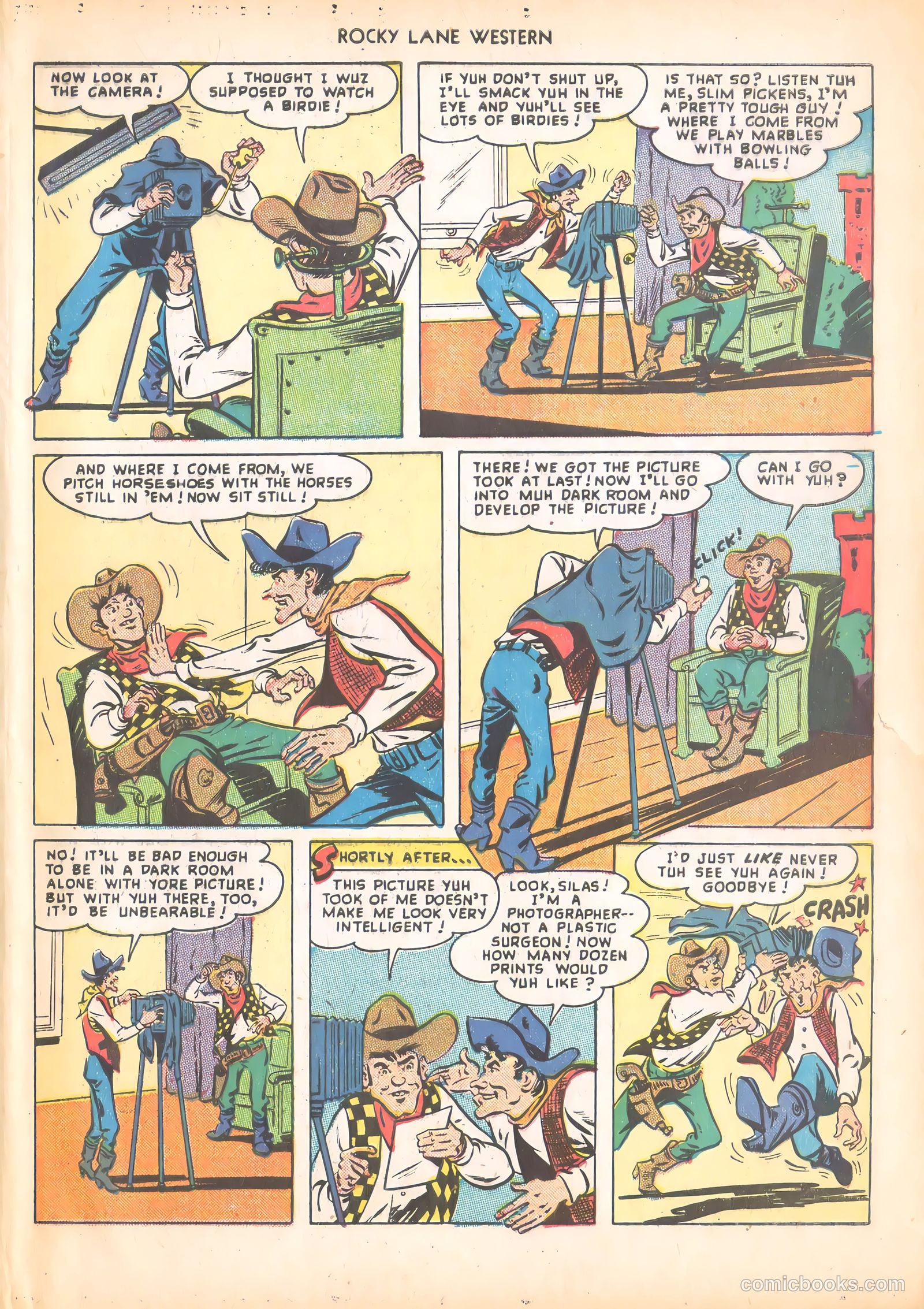 Rocky Lane Western #4 — page 33 of 52