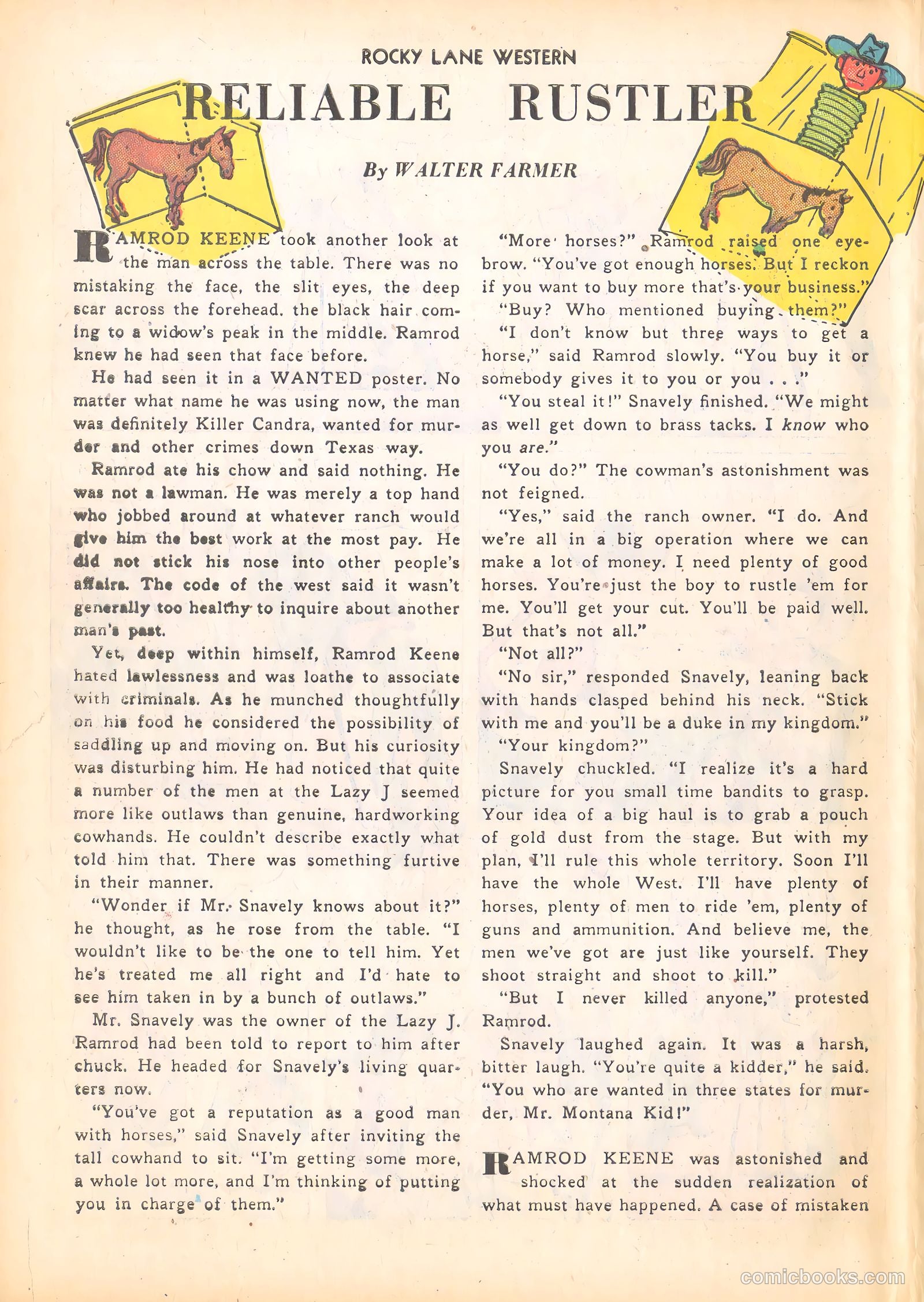 Rocky Lane Western #4 — page 34 of 52