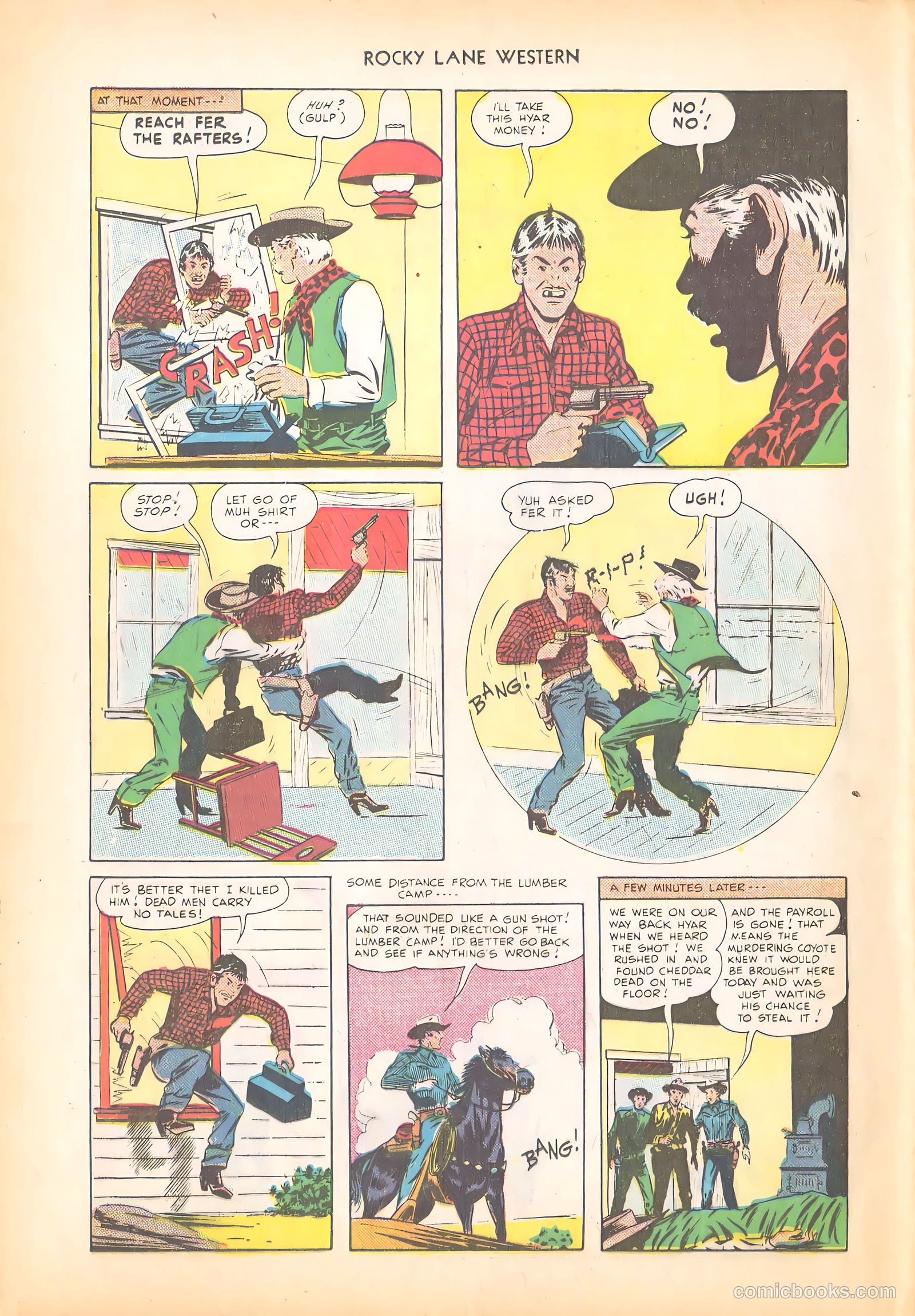 Rocky Lane Western #4 — page 40 of 52