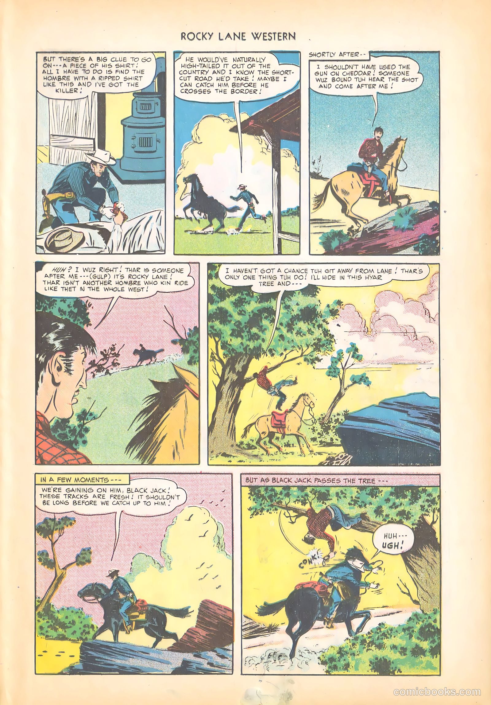 Rocky Lane Western #4 — page 41 of 52