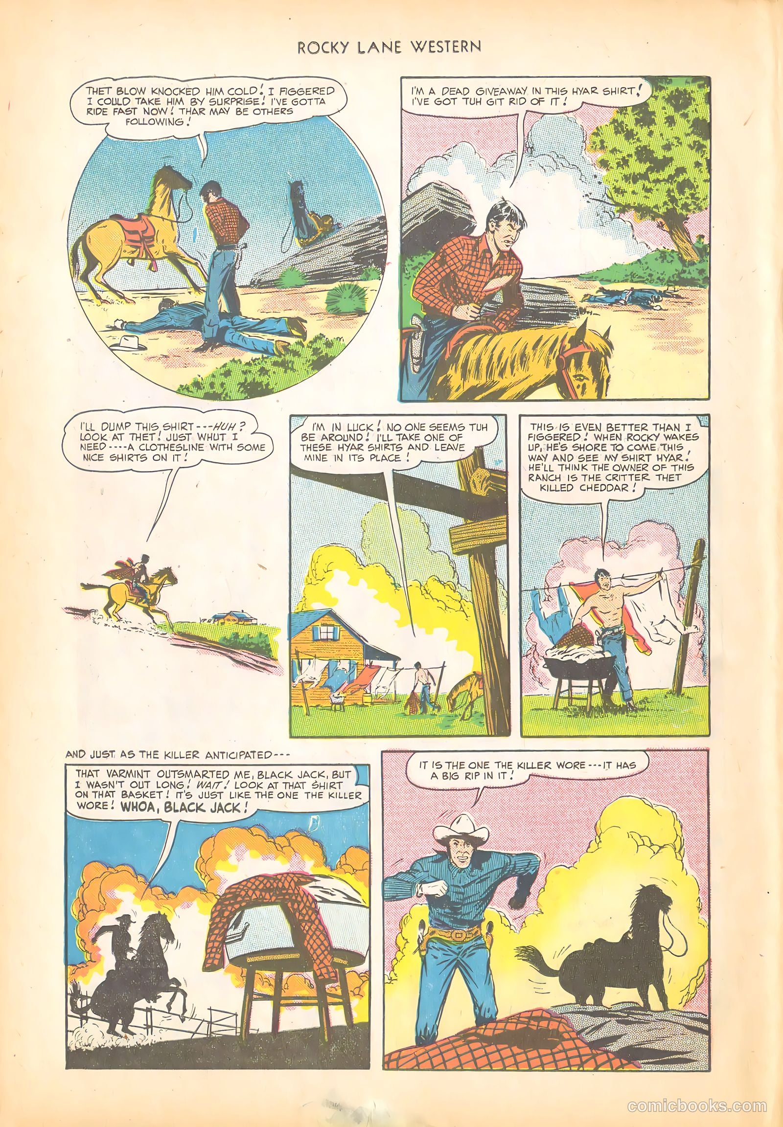 Rocky Lane Western #4 — page 42 of 52