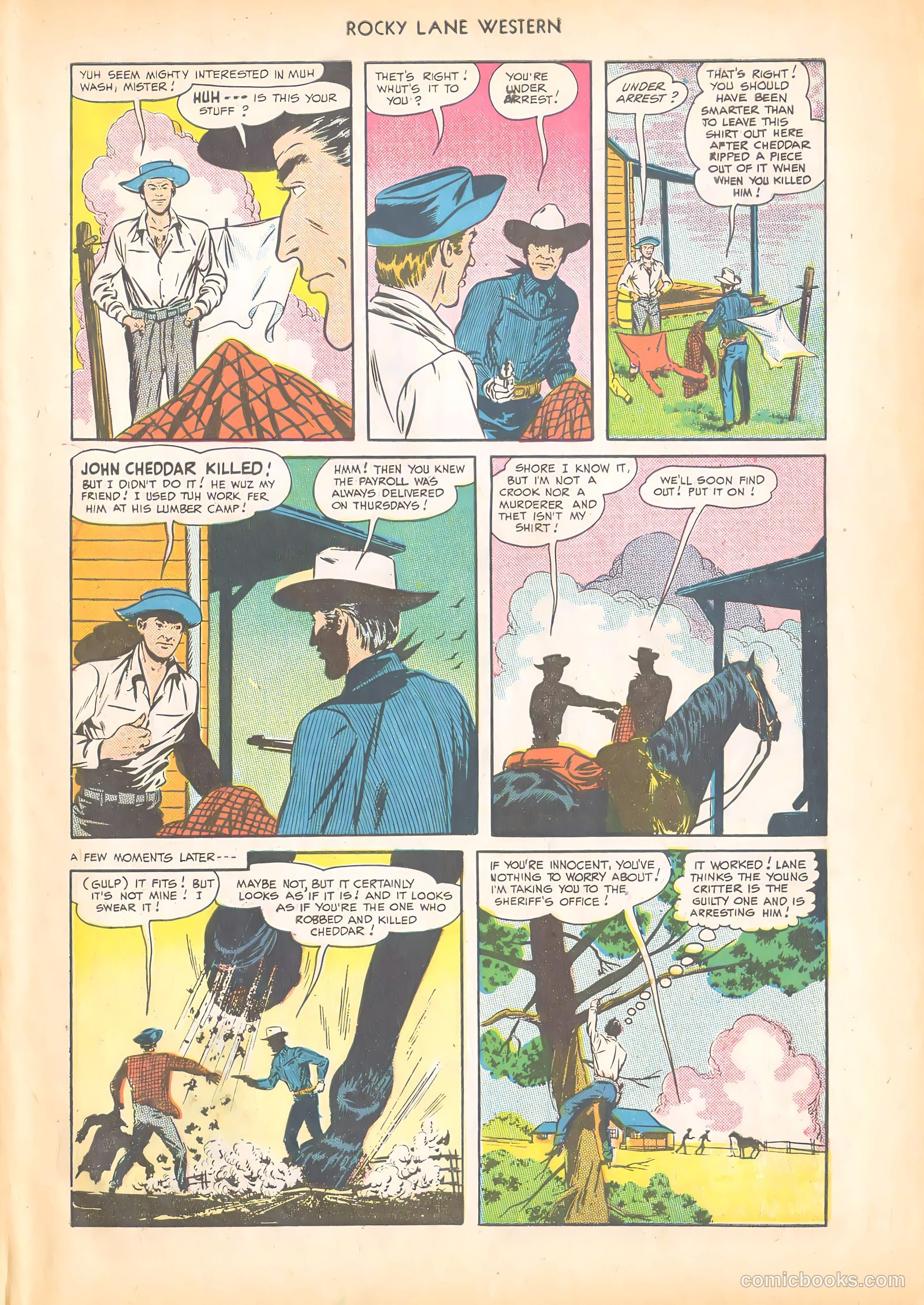 Rocky Lane Western #4 — page 43 of 52