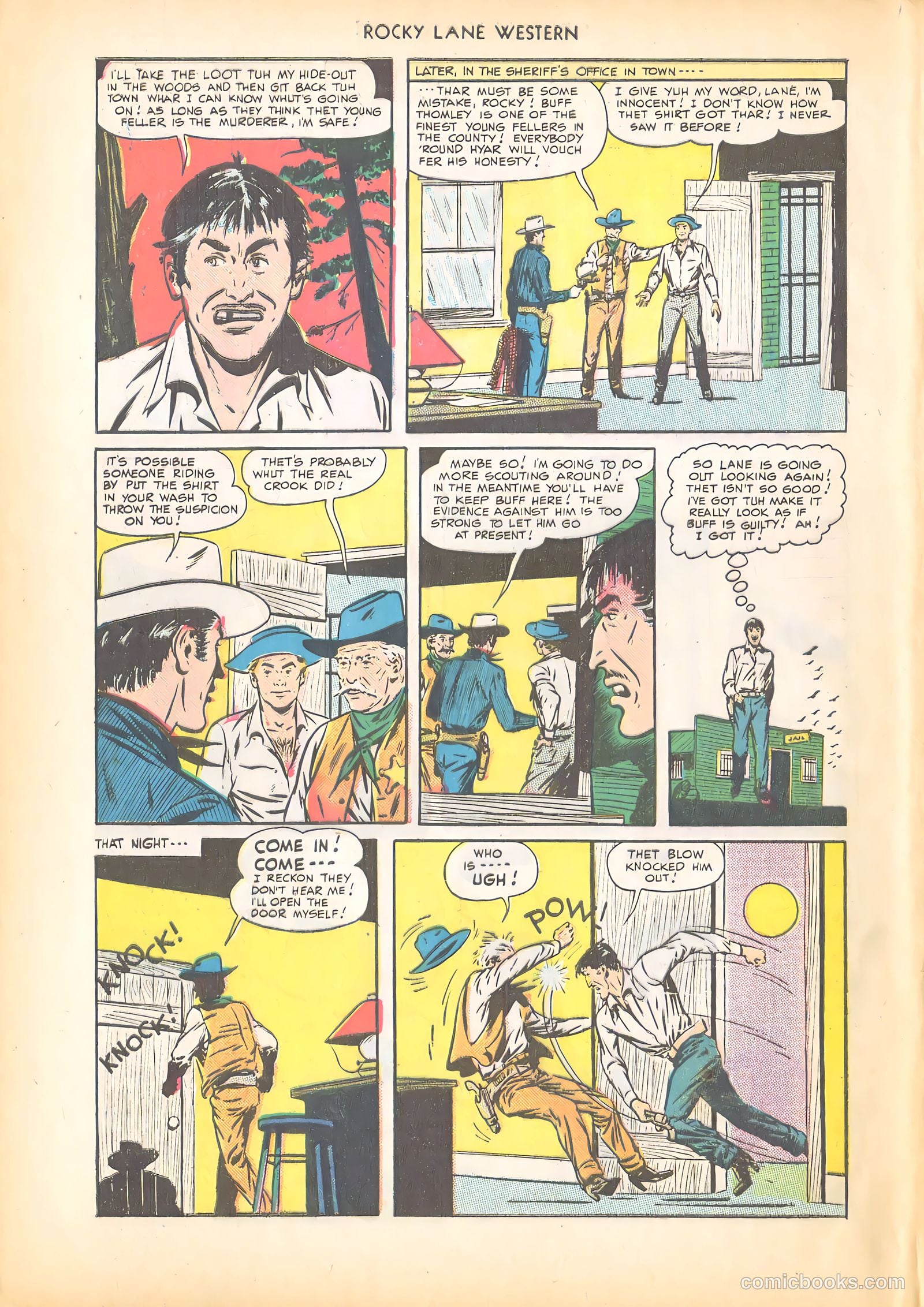 Rocky Lane Western #4 — page 44 of 52