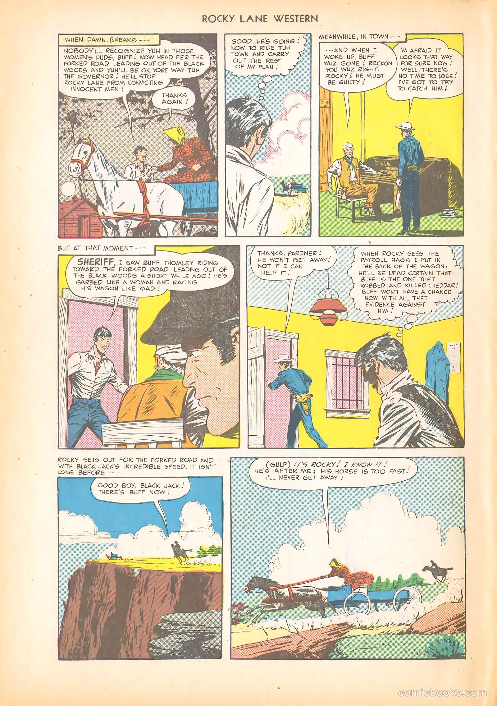 Rocky Lane Western #4 — page 46 of 52