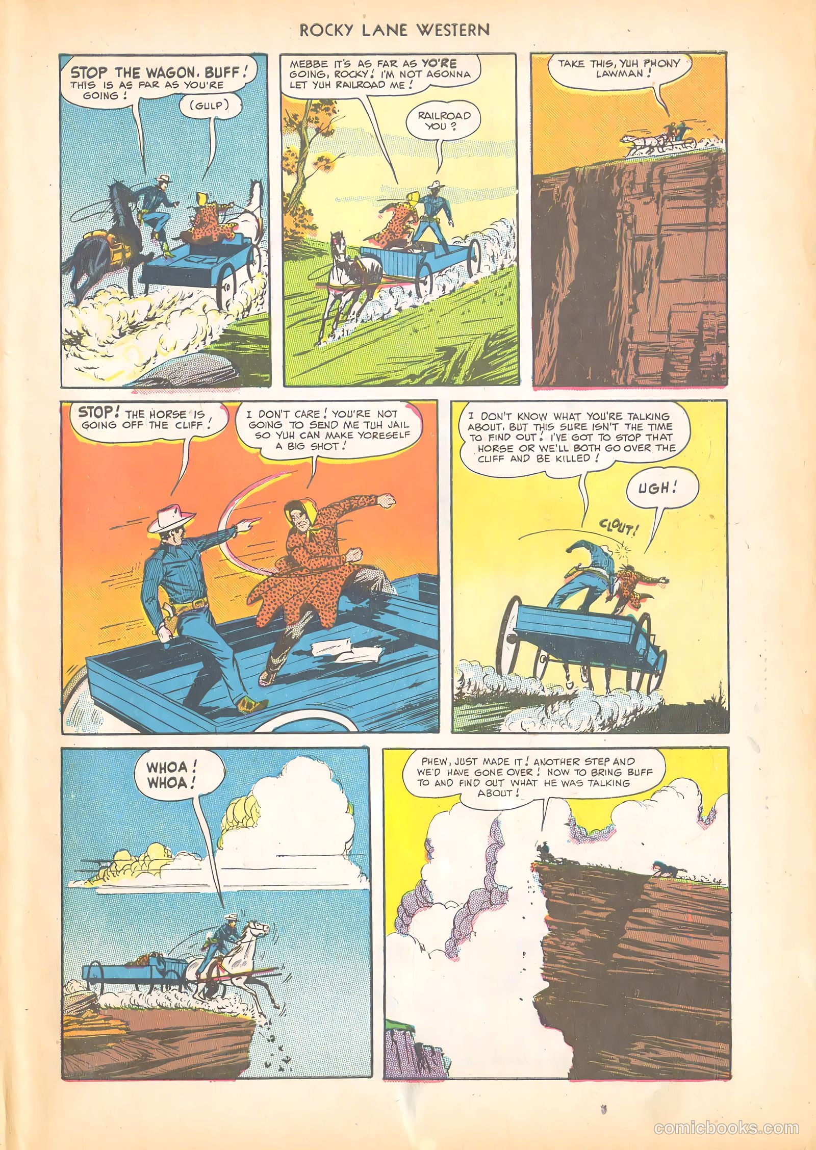 Rocky Lane Western #4 — page 47 of 52