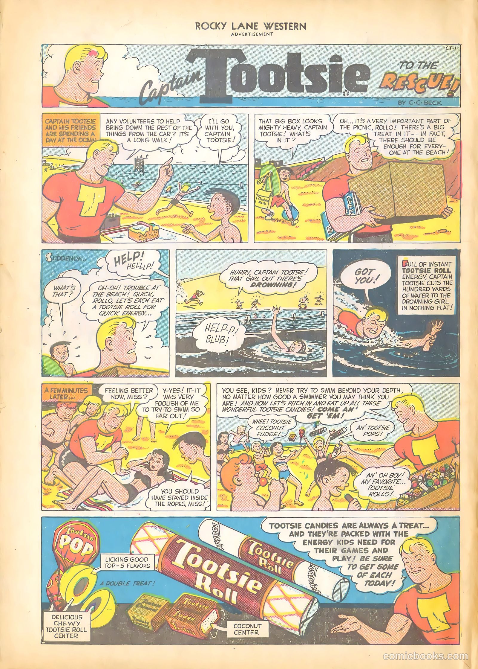 Rocky Lane Western #4 — page 50 of 52